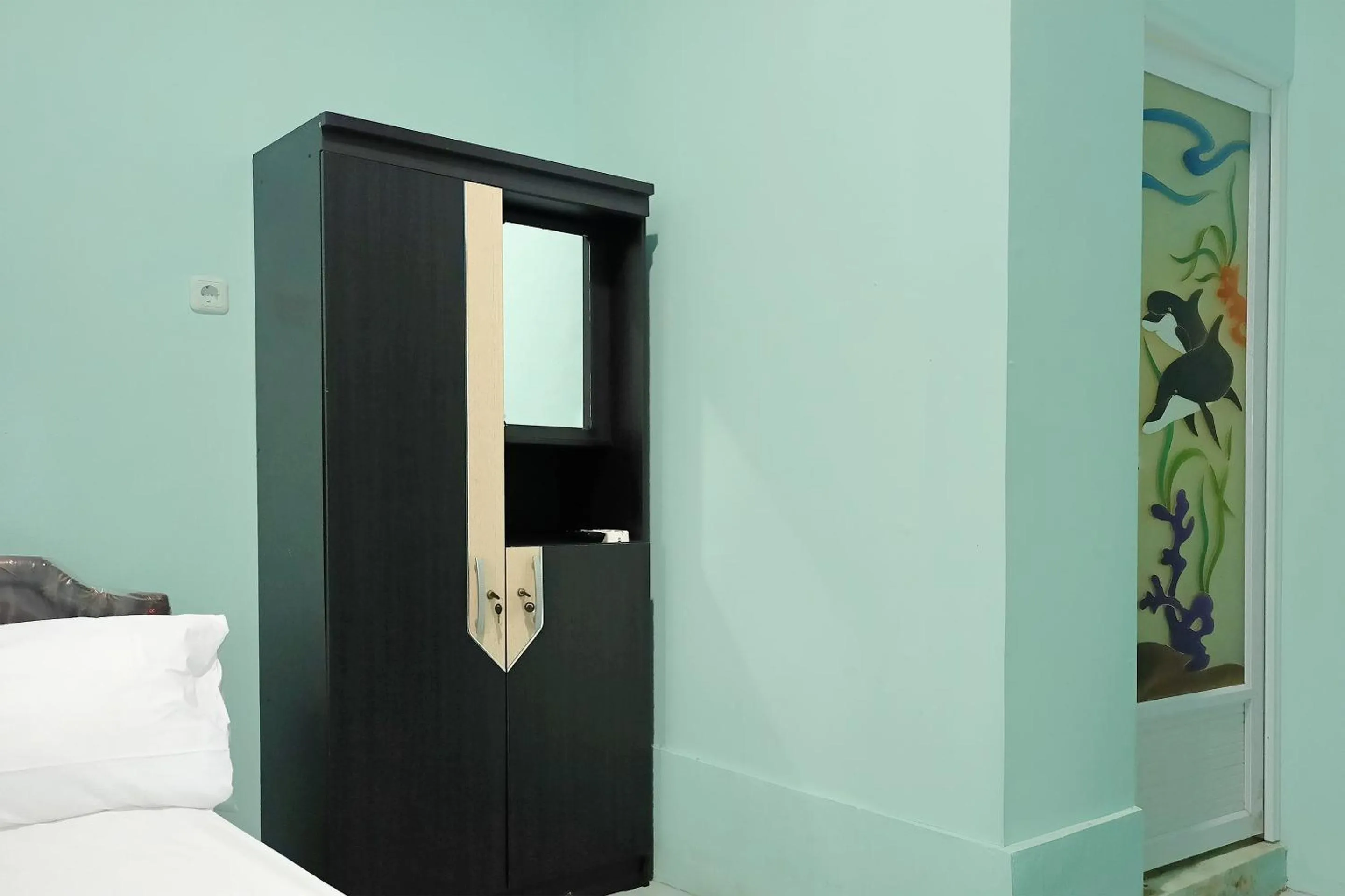 Bedroom, Bed in SPOT ON 91791 Homestay Surya Syariah