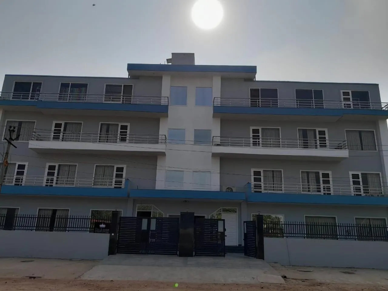 Facade/entrance in Hotel The Luxem