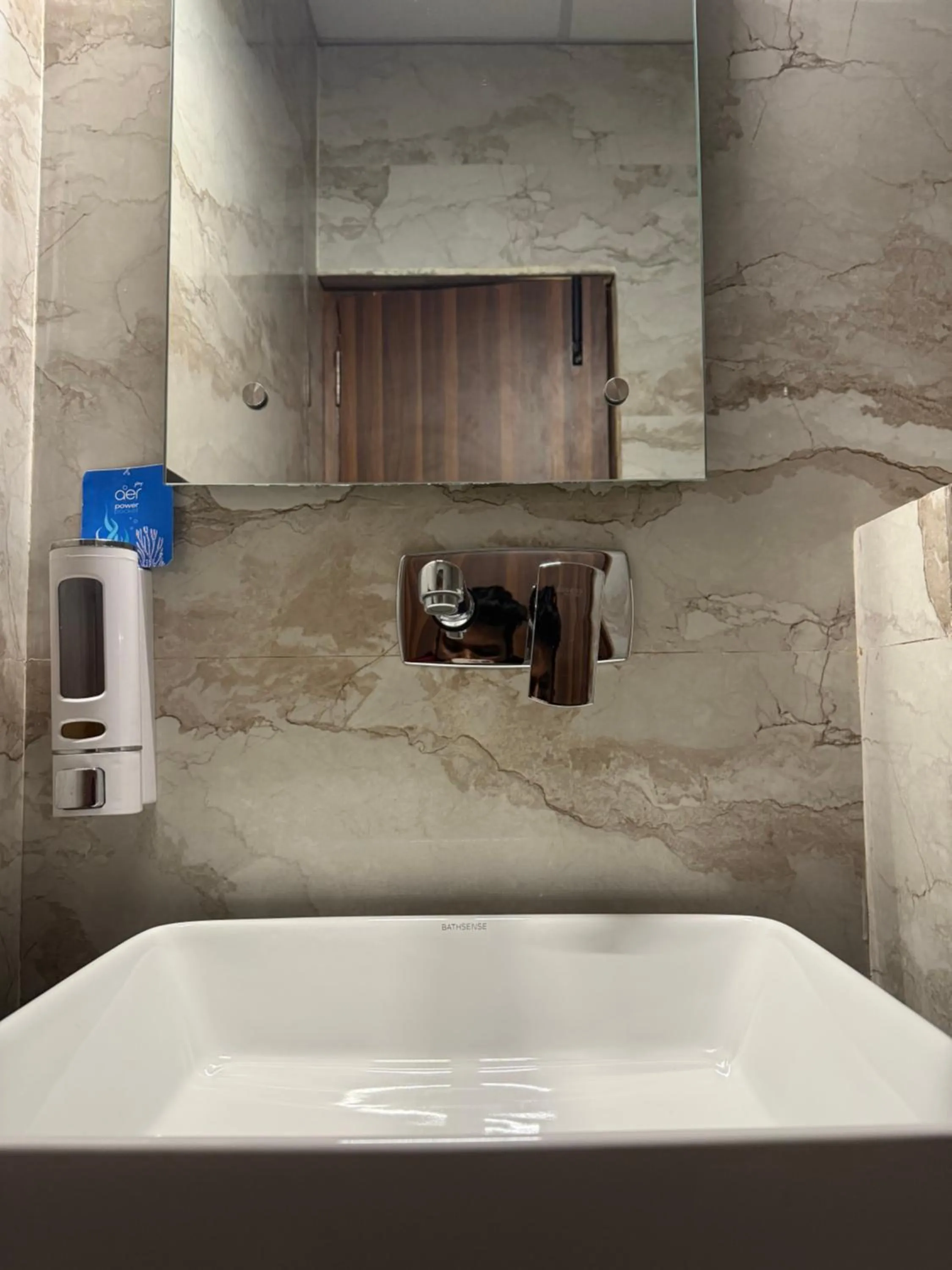 Bathroom in Hotel Taj Way by Jyoti Villa