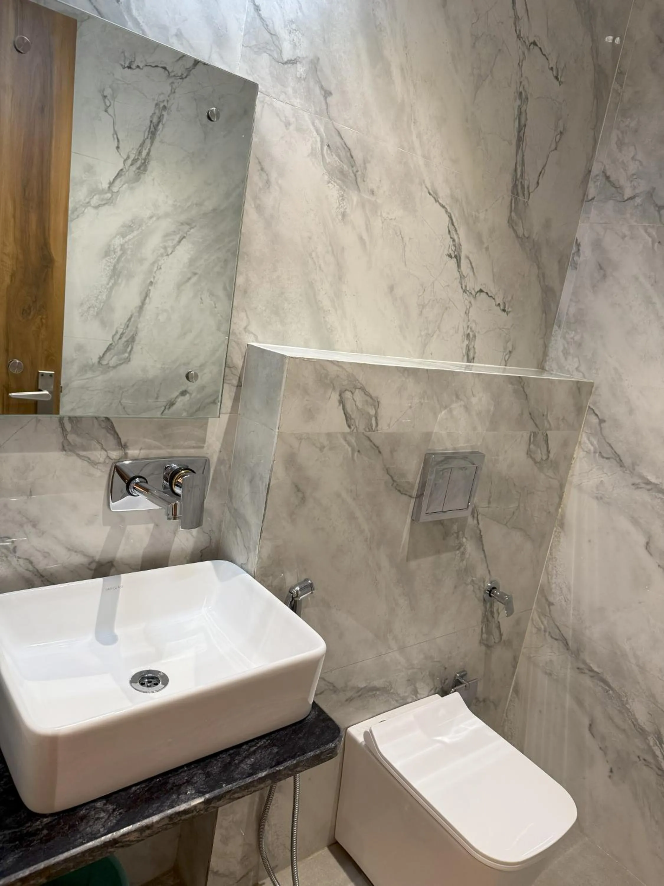 Toilet in Hotel Taj Way by Jyoti Villa