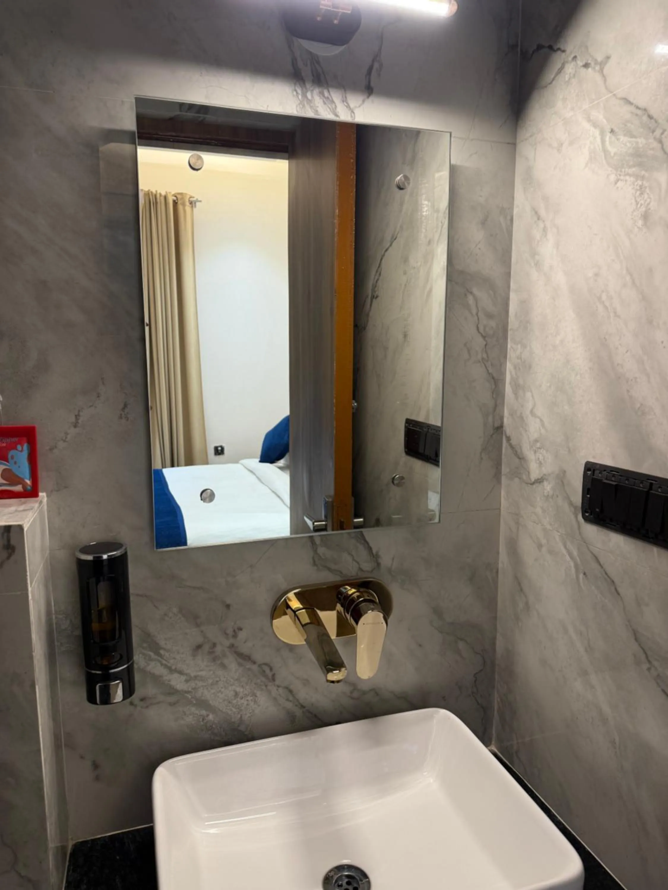 Bathroom in Hotel Taj Way by Jyoti Villa