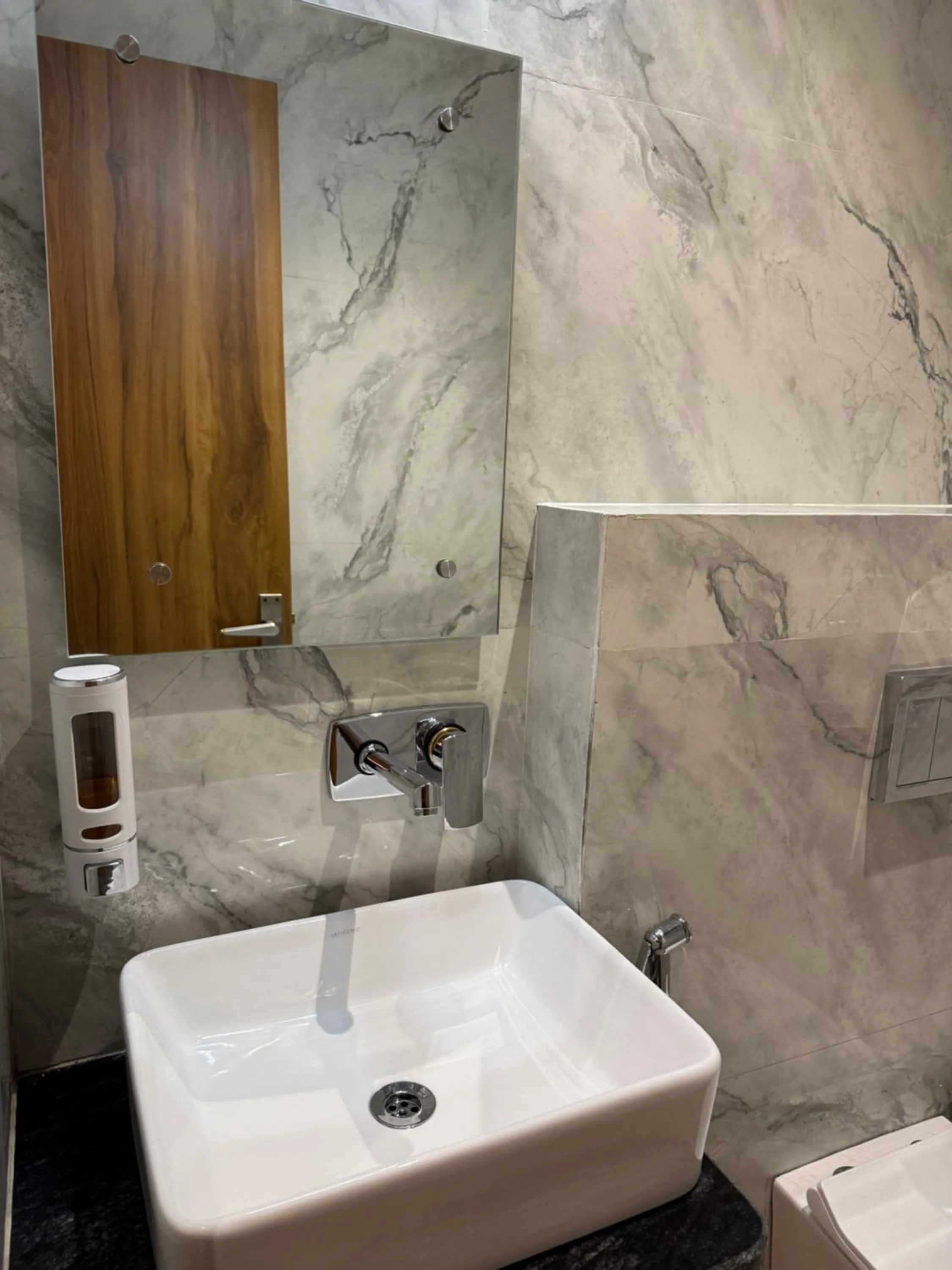 Toilet in Hotel Taj Way by Jyoti Villa