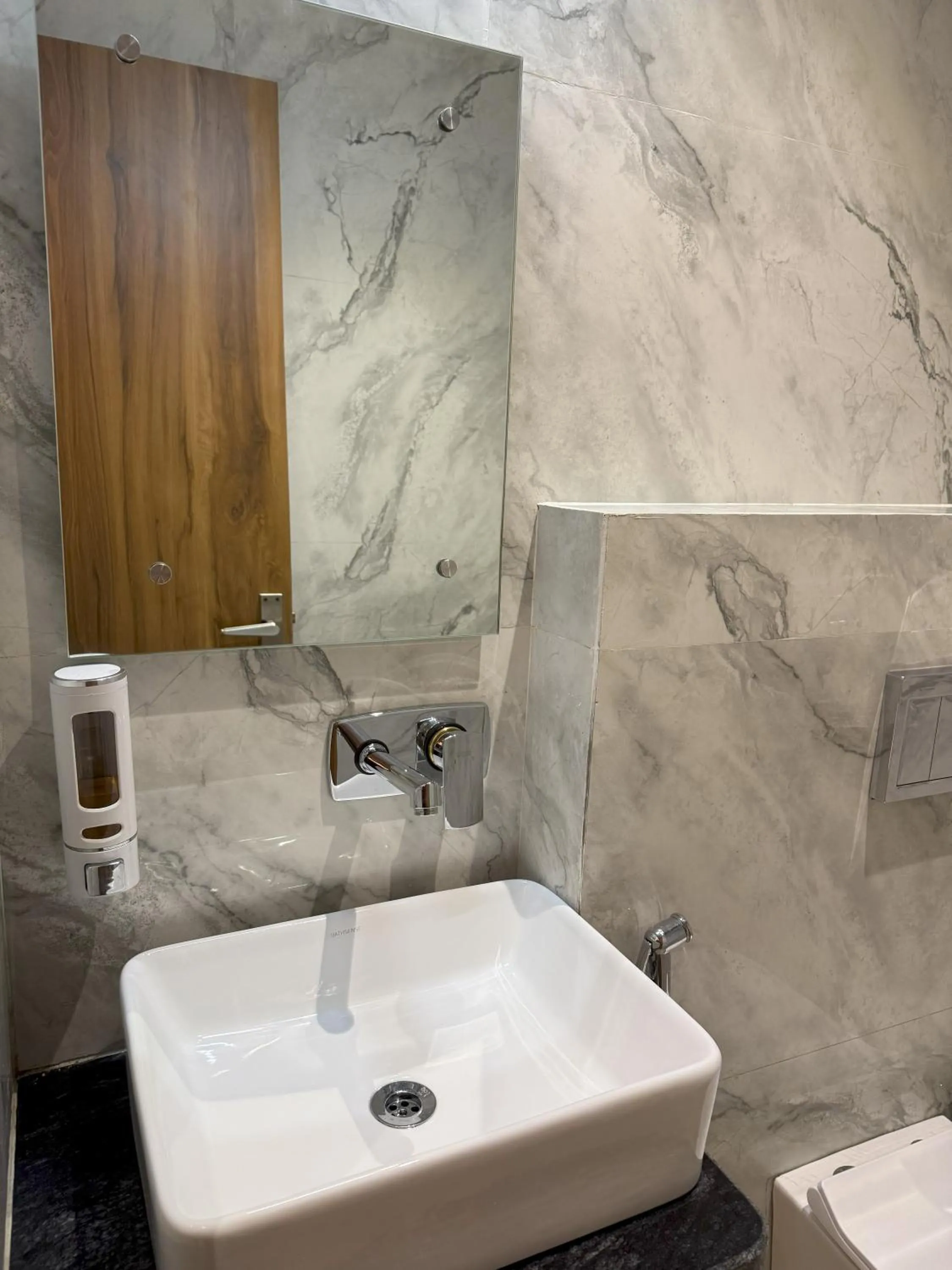 Bathroom in Hotel Taj Way by Jyoti Villa