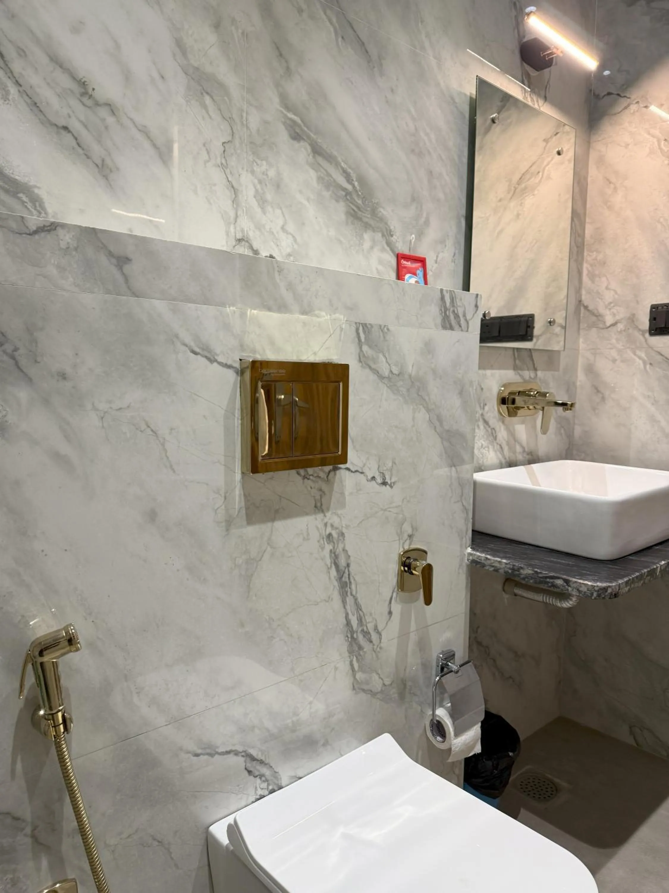 Shower in Hotel Taj Way by Jyoti Villa