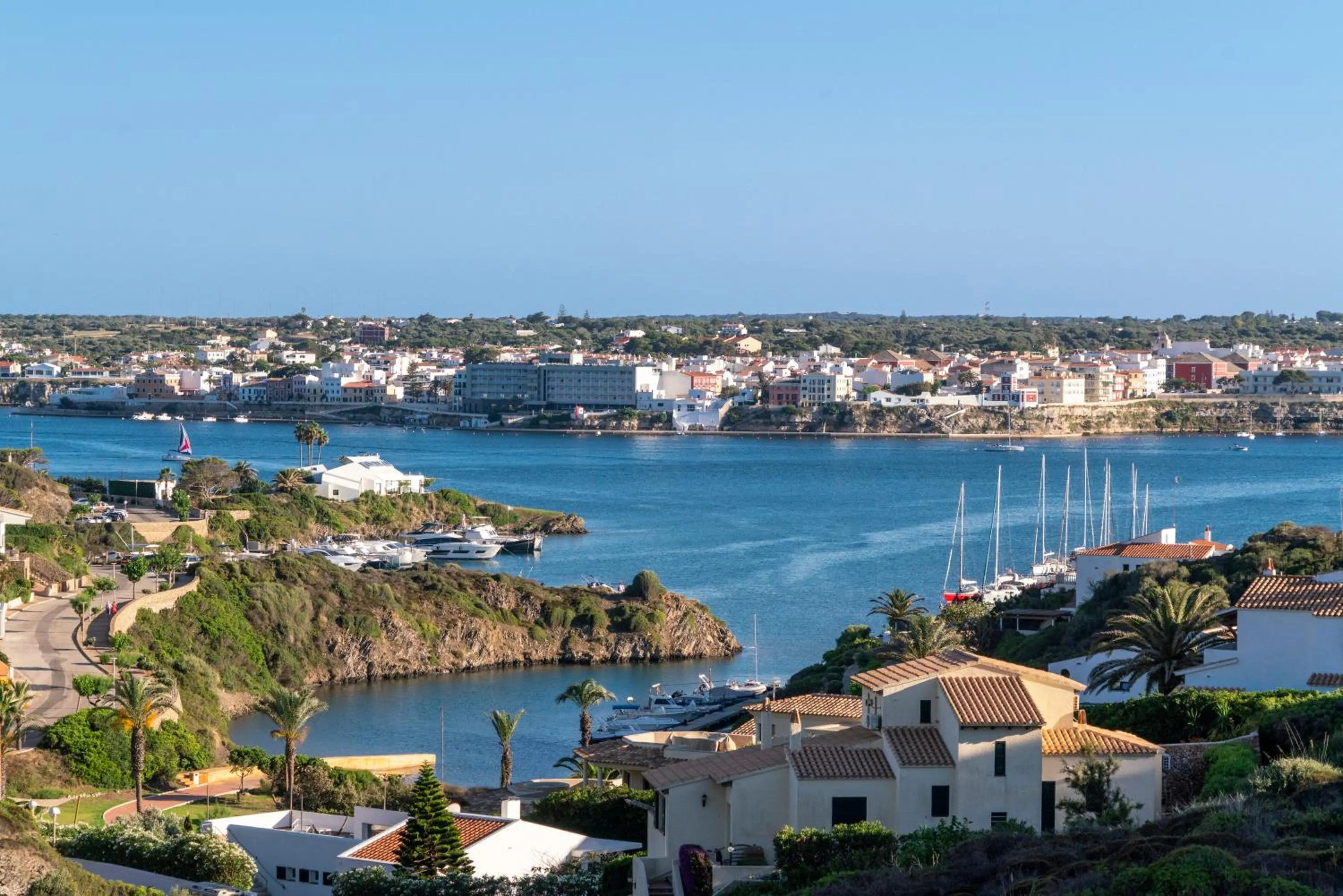 Sea view in Calallonga Hotel Menorca
