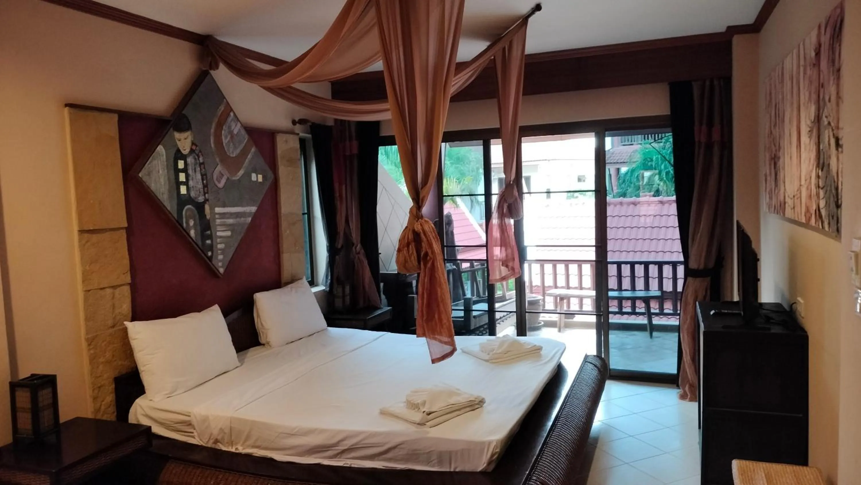 Bed in Sai Rougn apartment