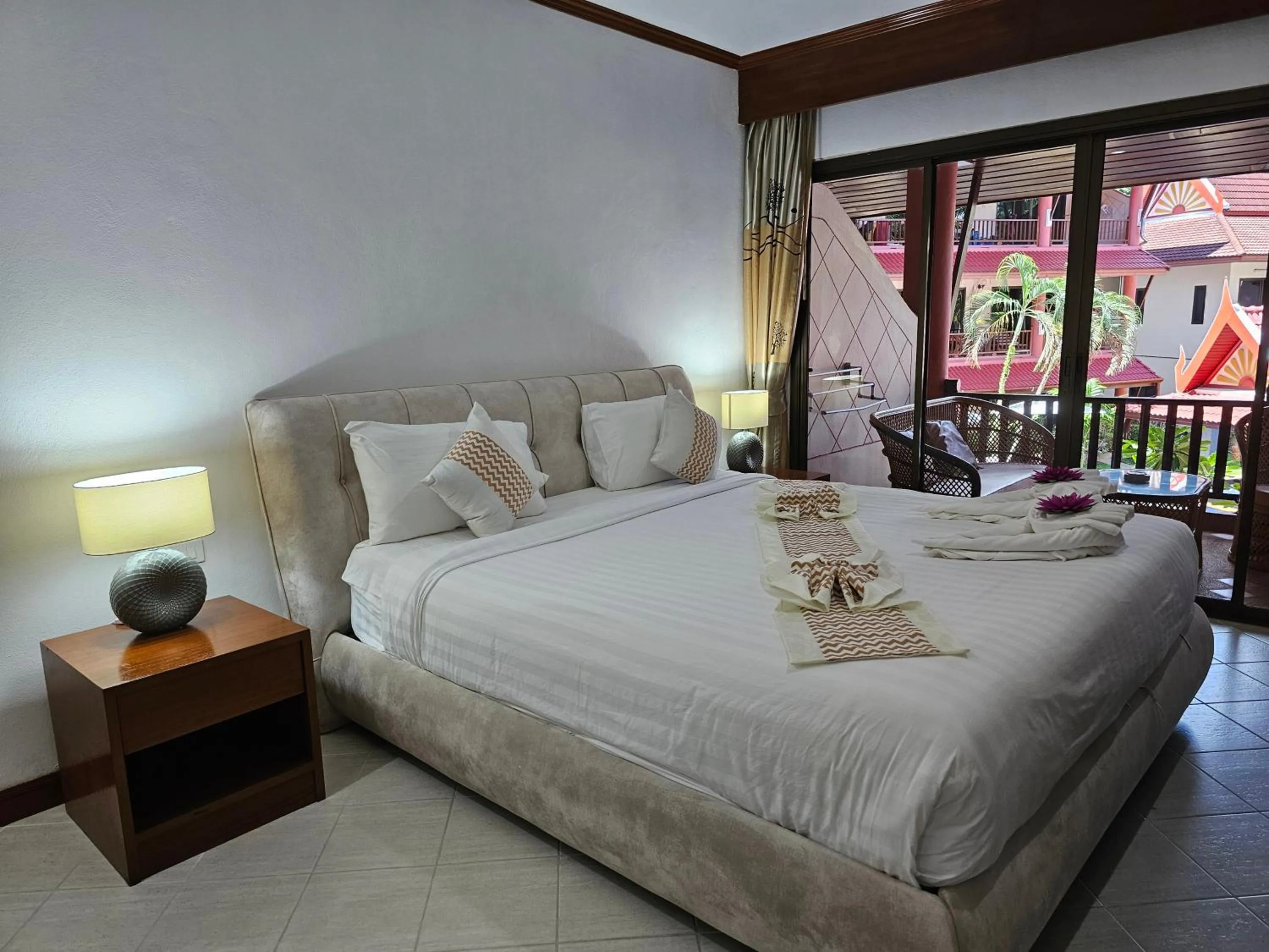 Bed in Sai Rougn apartment