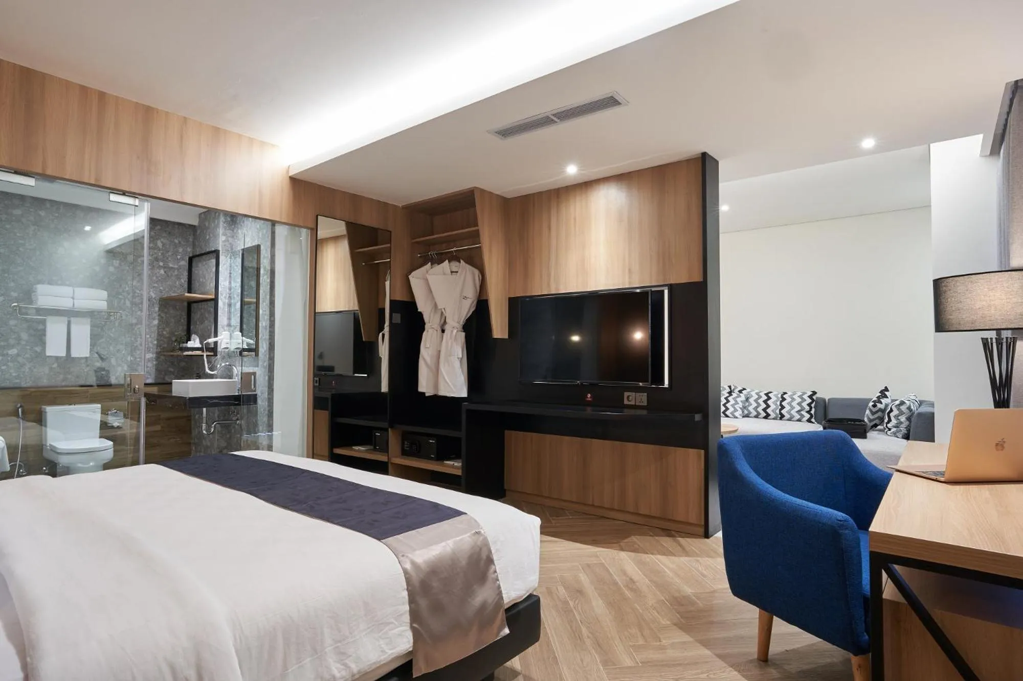 Bed in Cordela Suites Tasikmalaya