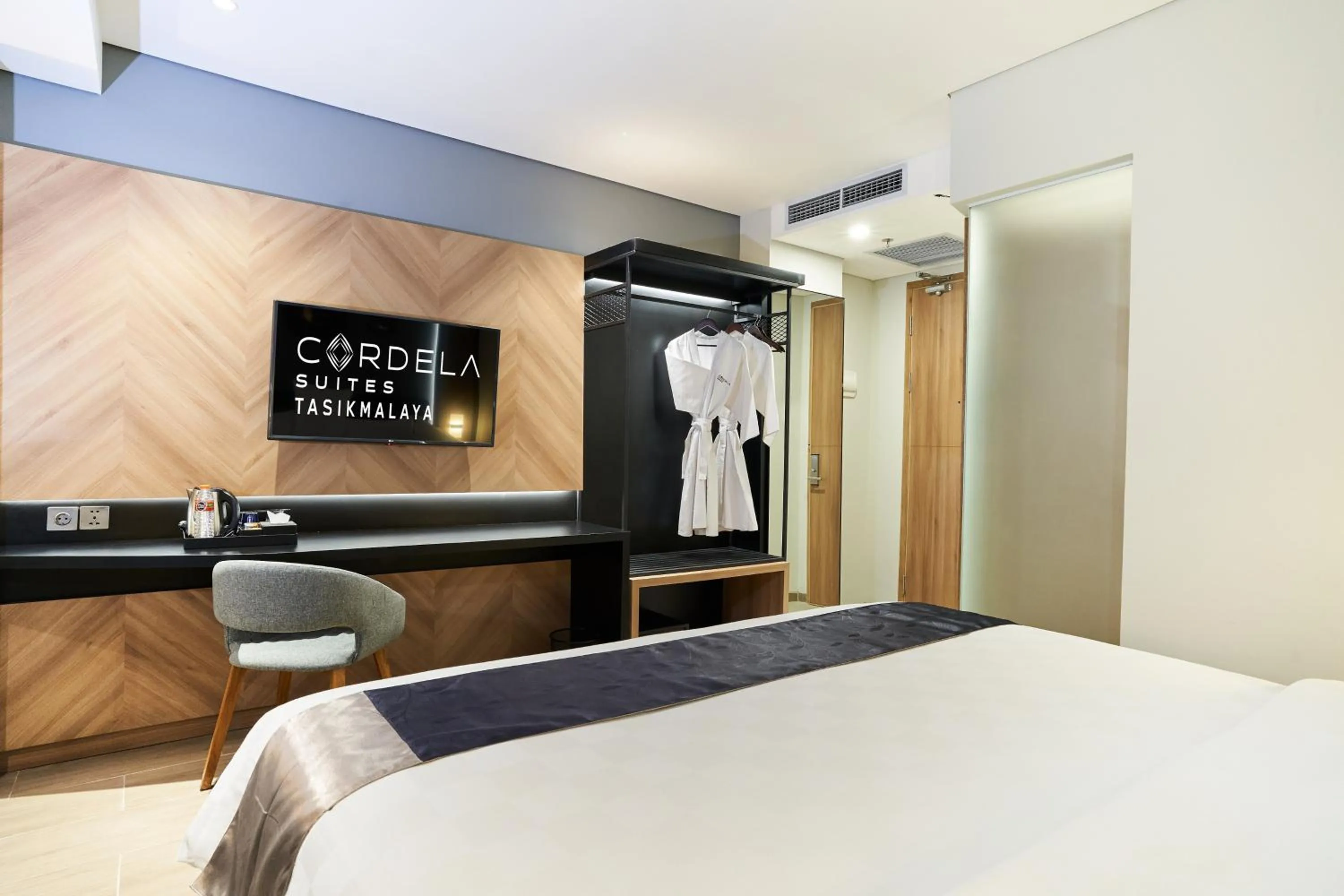 Bed in Cordela Suites Tasikmalaya