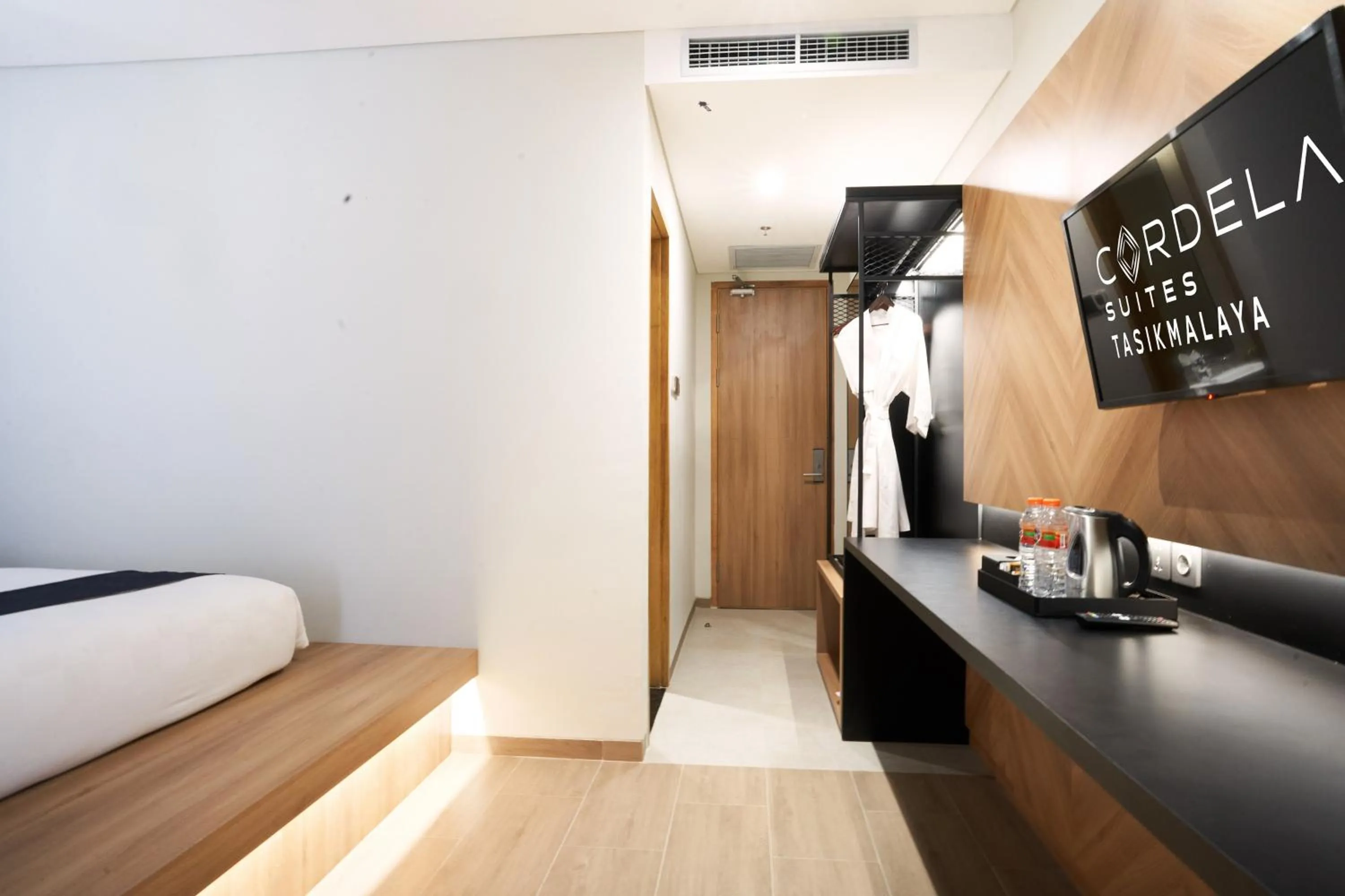 Bed in Cordela Suites Tasikmalaya