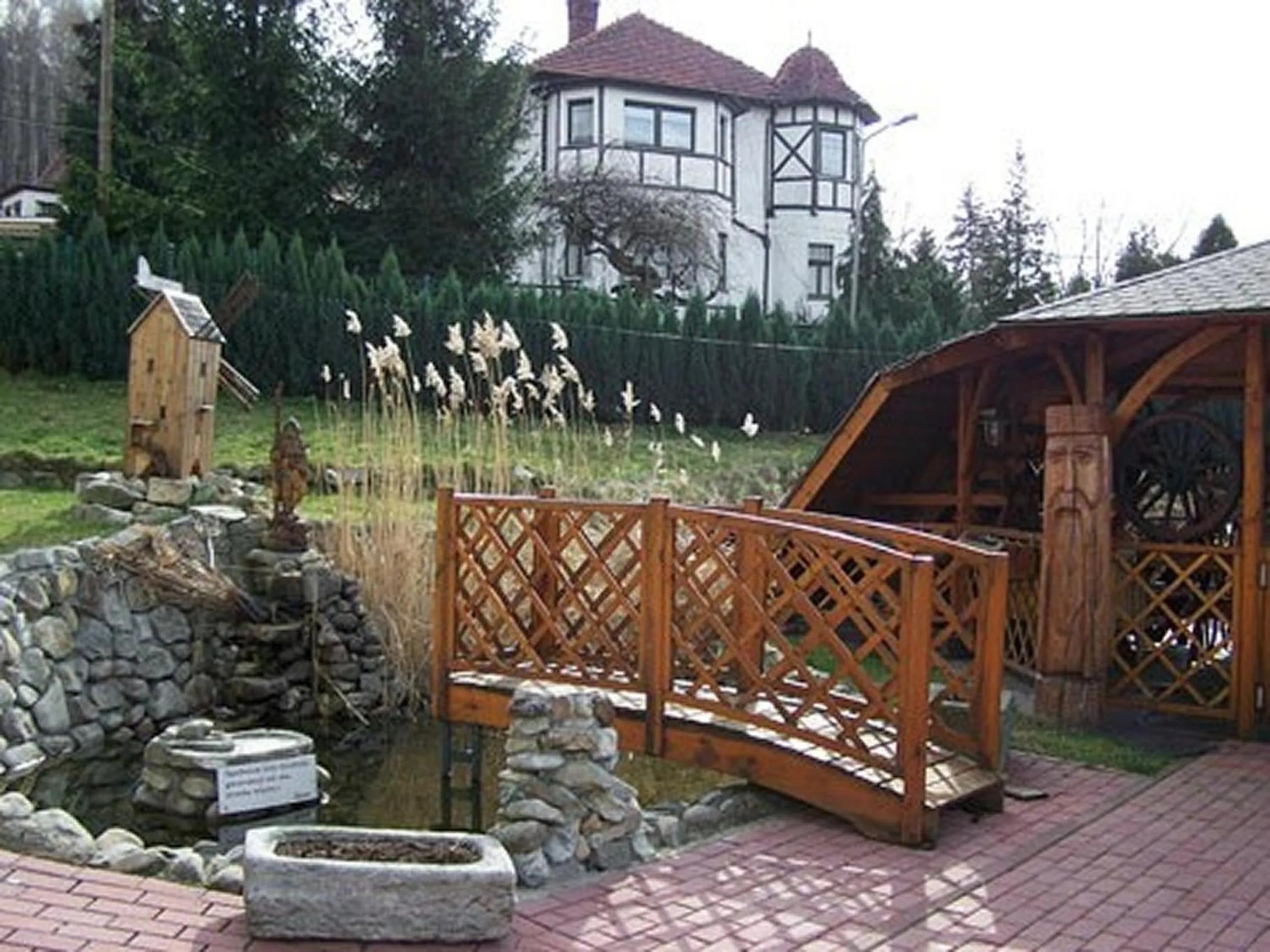 Garden in Pensjonat Panorama