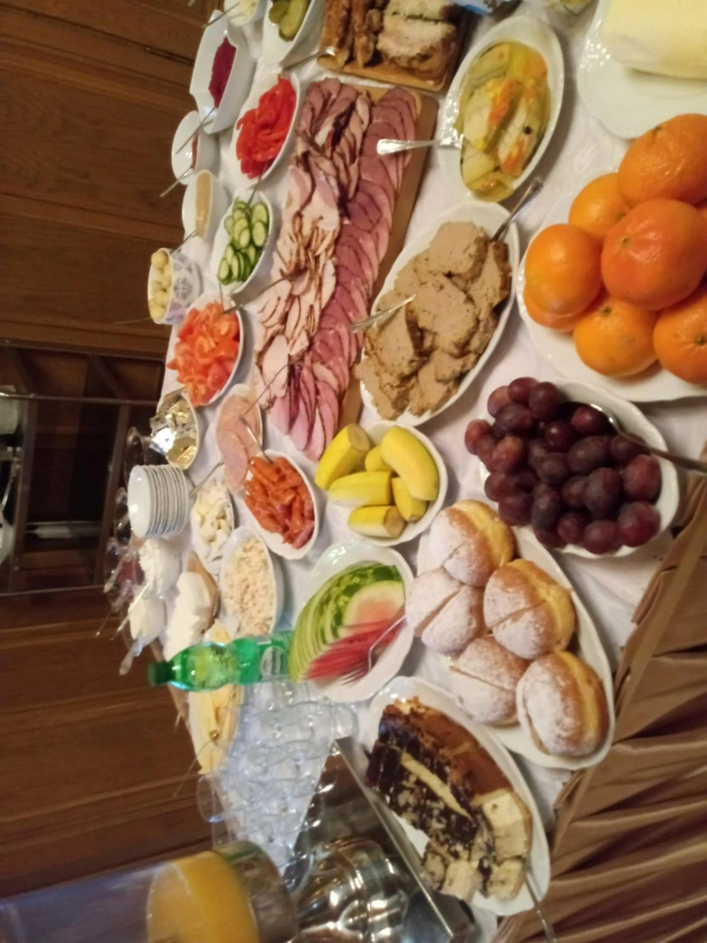 Buffet breakfast in Pensjonat Panorama