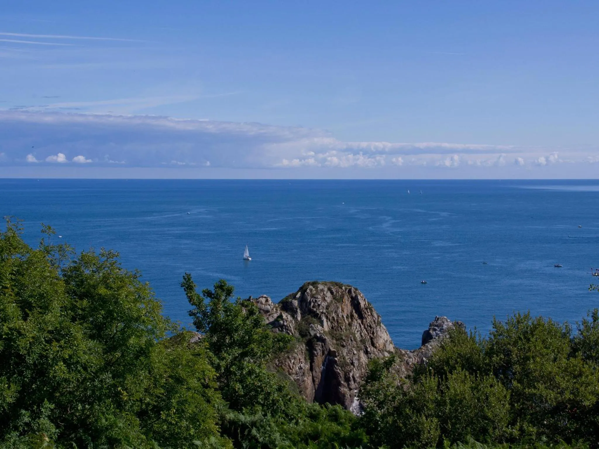 Natural landscape in Châtelet Camelot