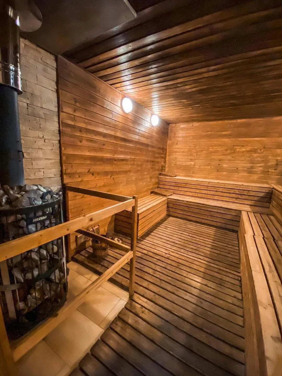 Sauna in Apartmány, Penzion, Wellness U zlaté rybky