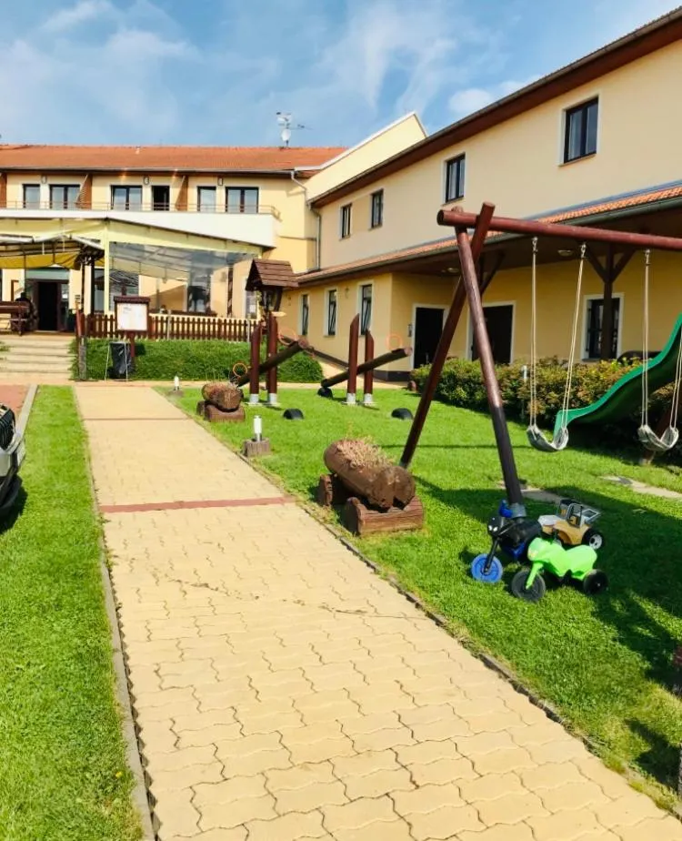 Property building in Apartmány, Penzion, Wellness U zlaté rybky