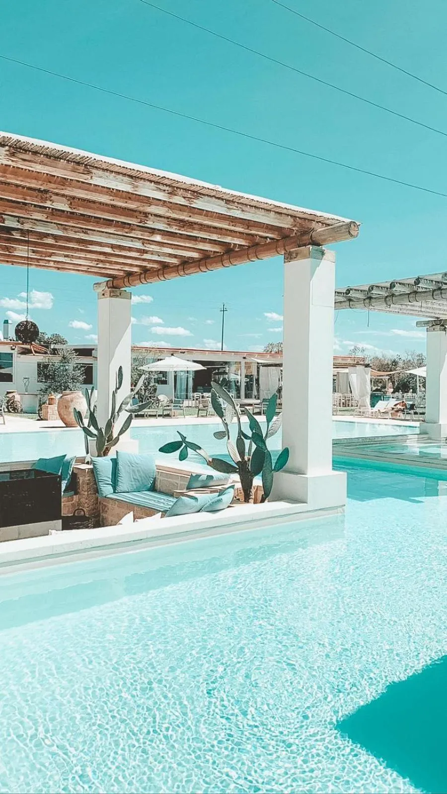 Swimming pool in Borgo Rosso Terra