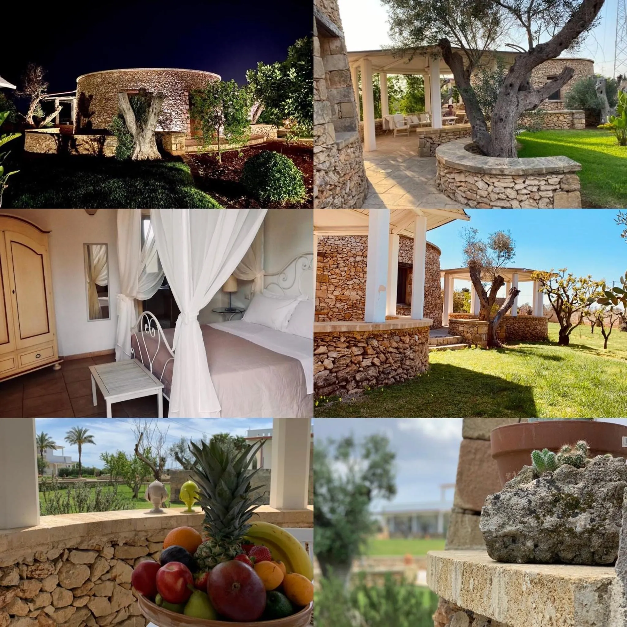 Garden view in Borgo Rosso Terra