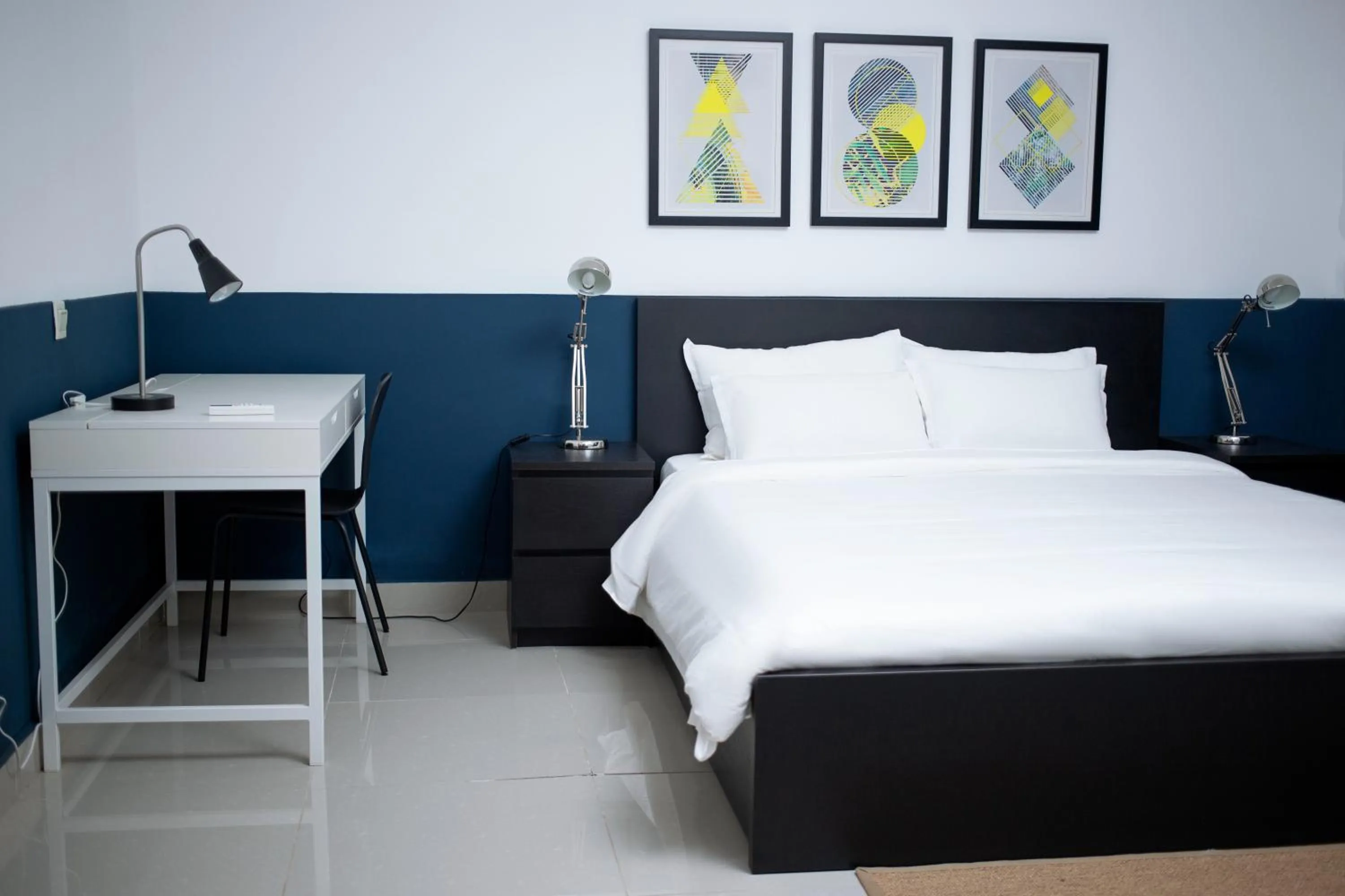 Bed in Bragha Apartments And Hotel