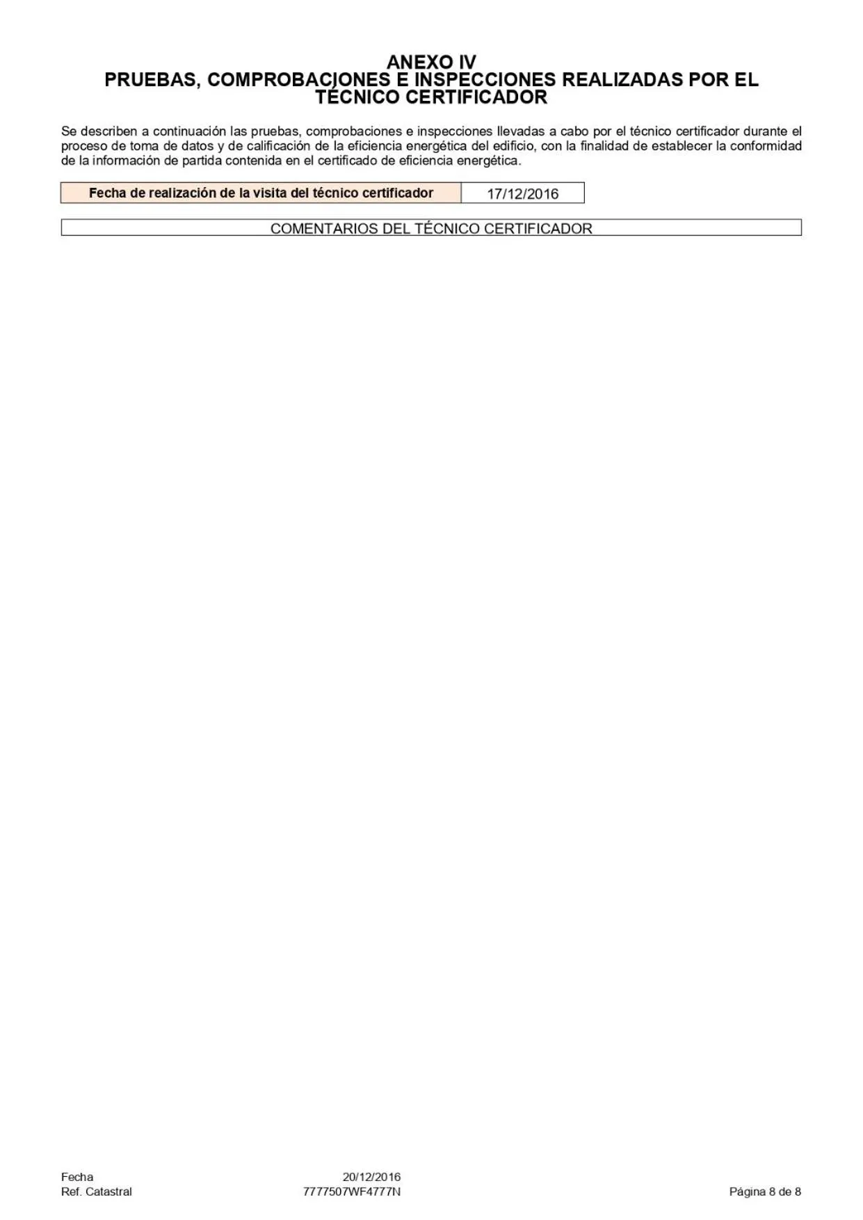 Certificate/Award in La Perla