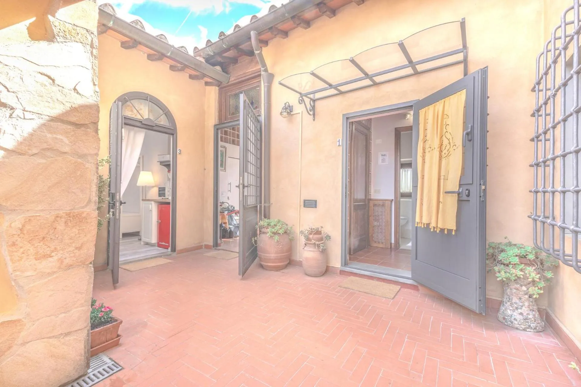 Facade/entrance in Montechiari In Chianti