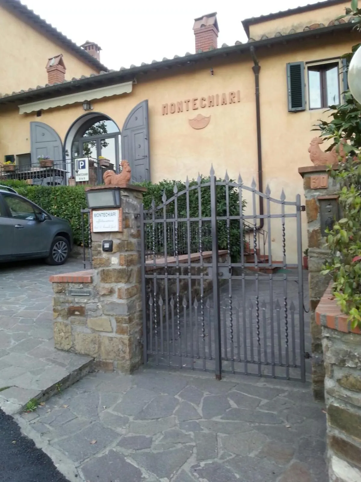 Facade/entrance in Montechiari In Chianti