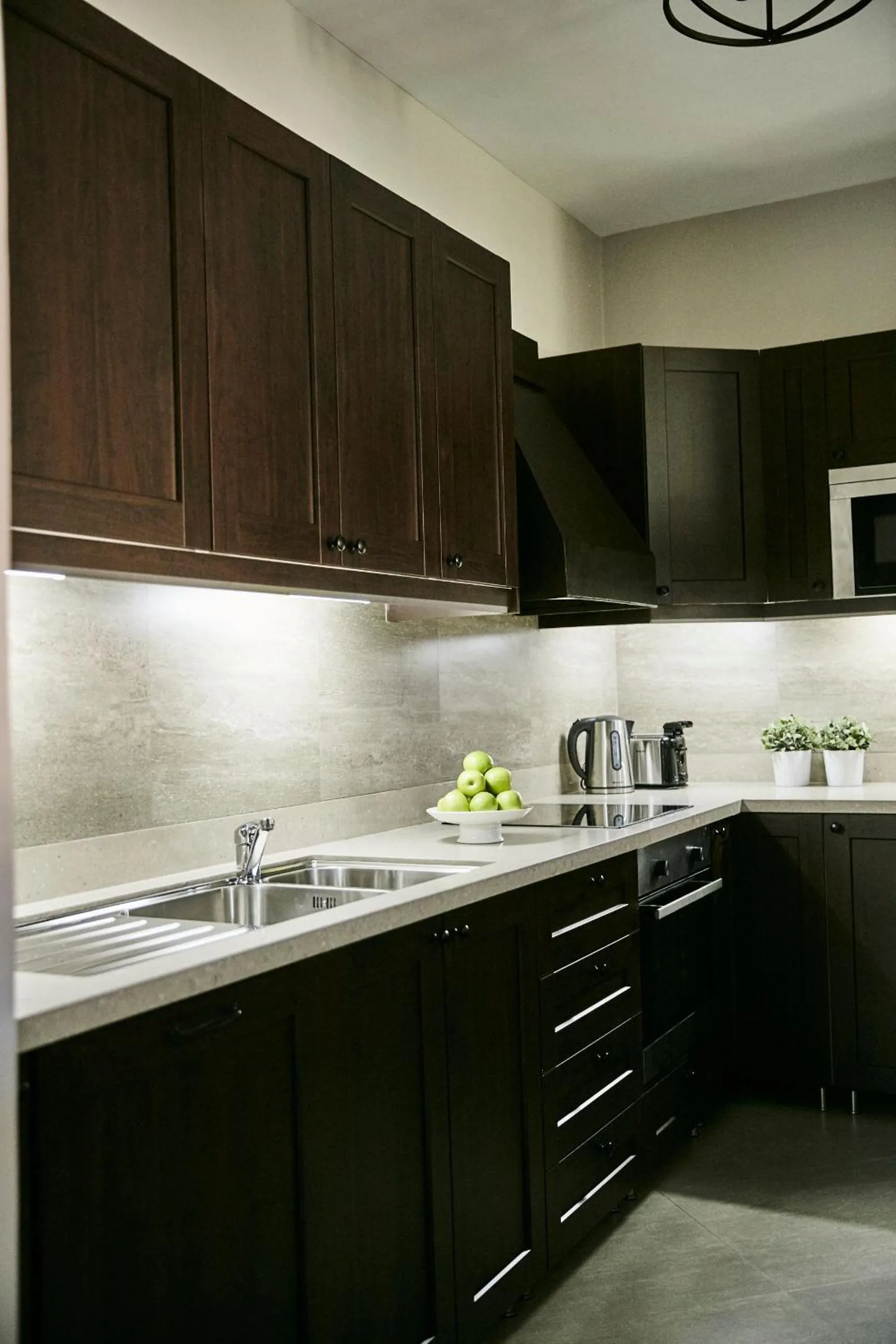 kitchen in Palacina The Residence & The Suites