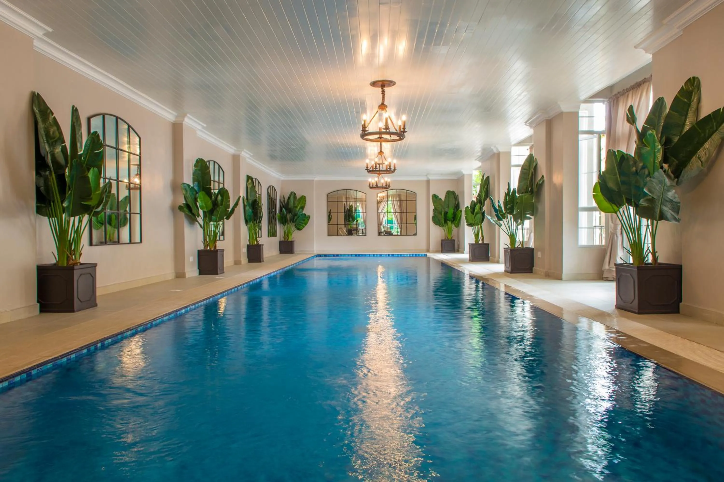 Swimming pool in Palacina The Residence & The Suites