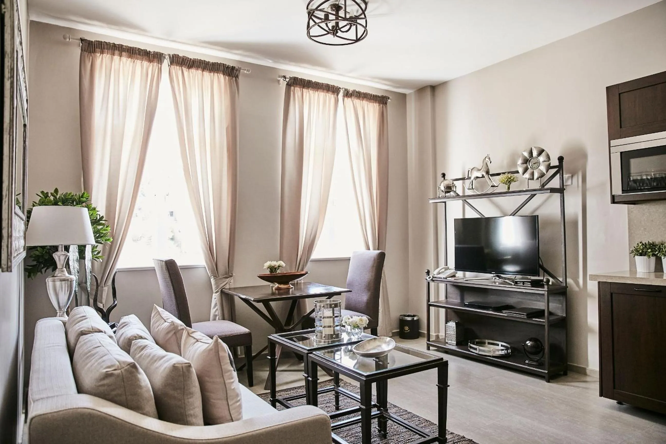 Seating area in Palacina The Residence & The Suites