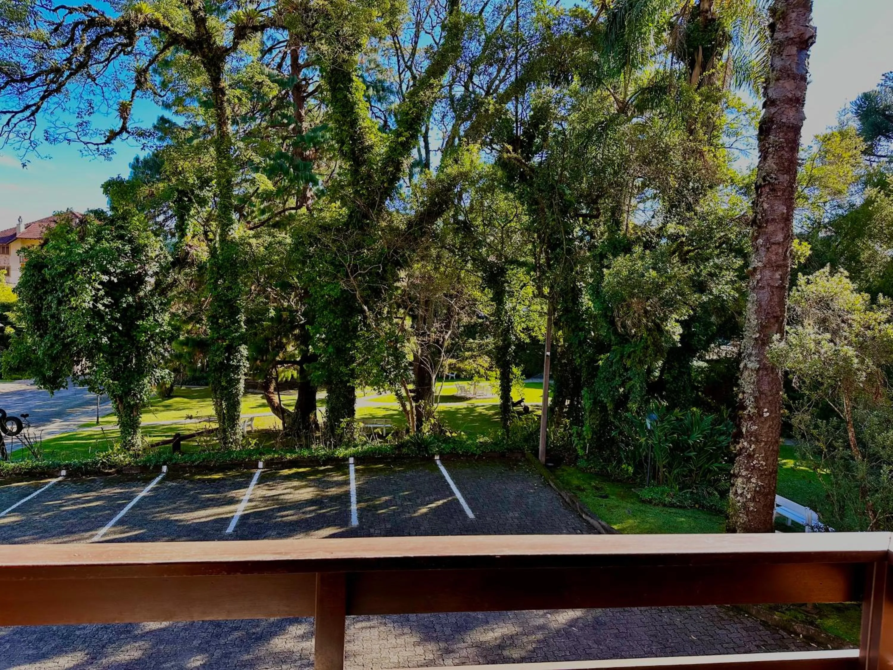 Balcony/Terrace in Natur Hotel - 700m da Rua Coberta