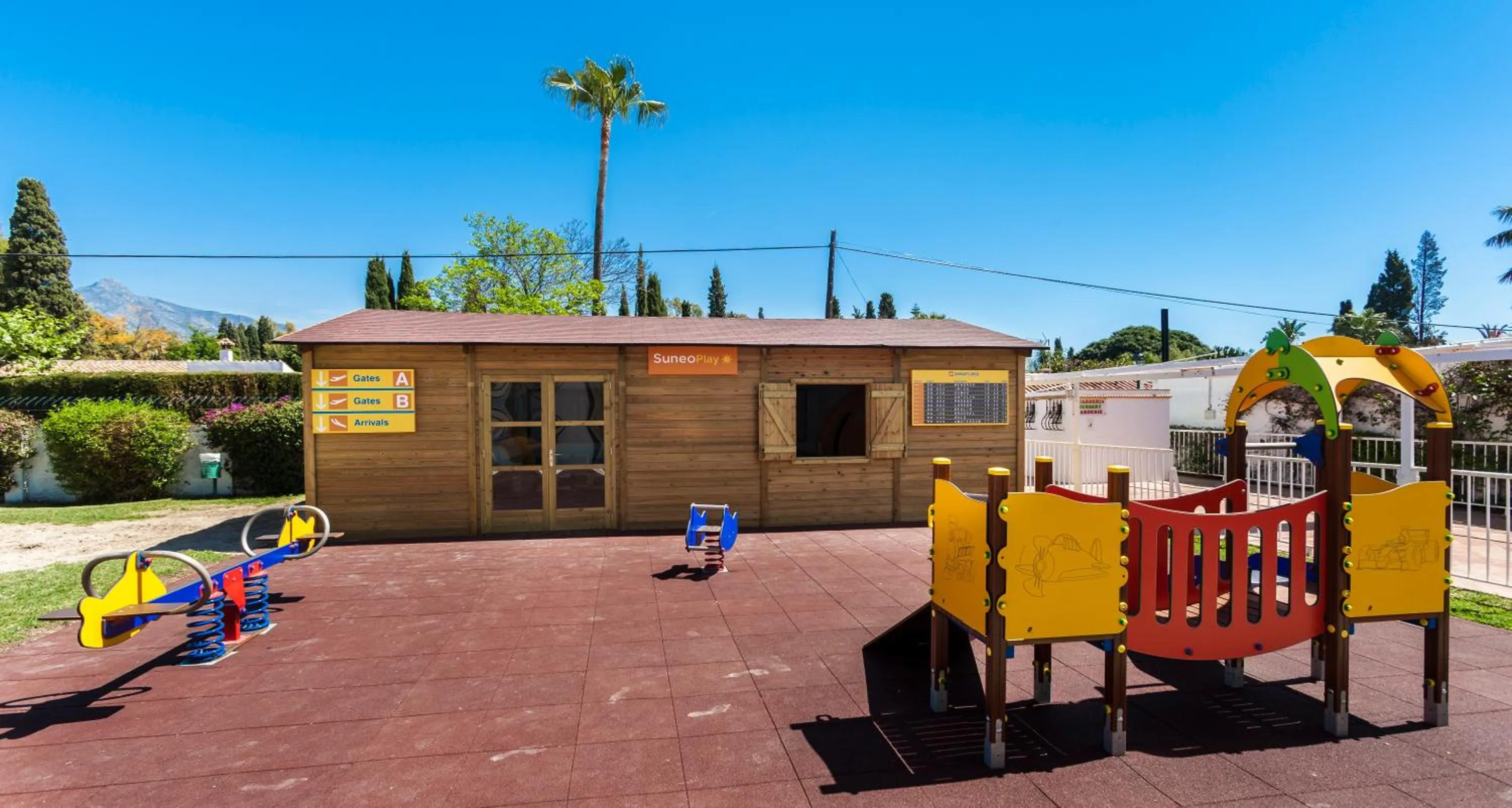 Children play ground in Globales Cortijo Blanco