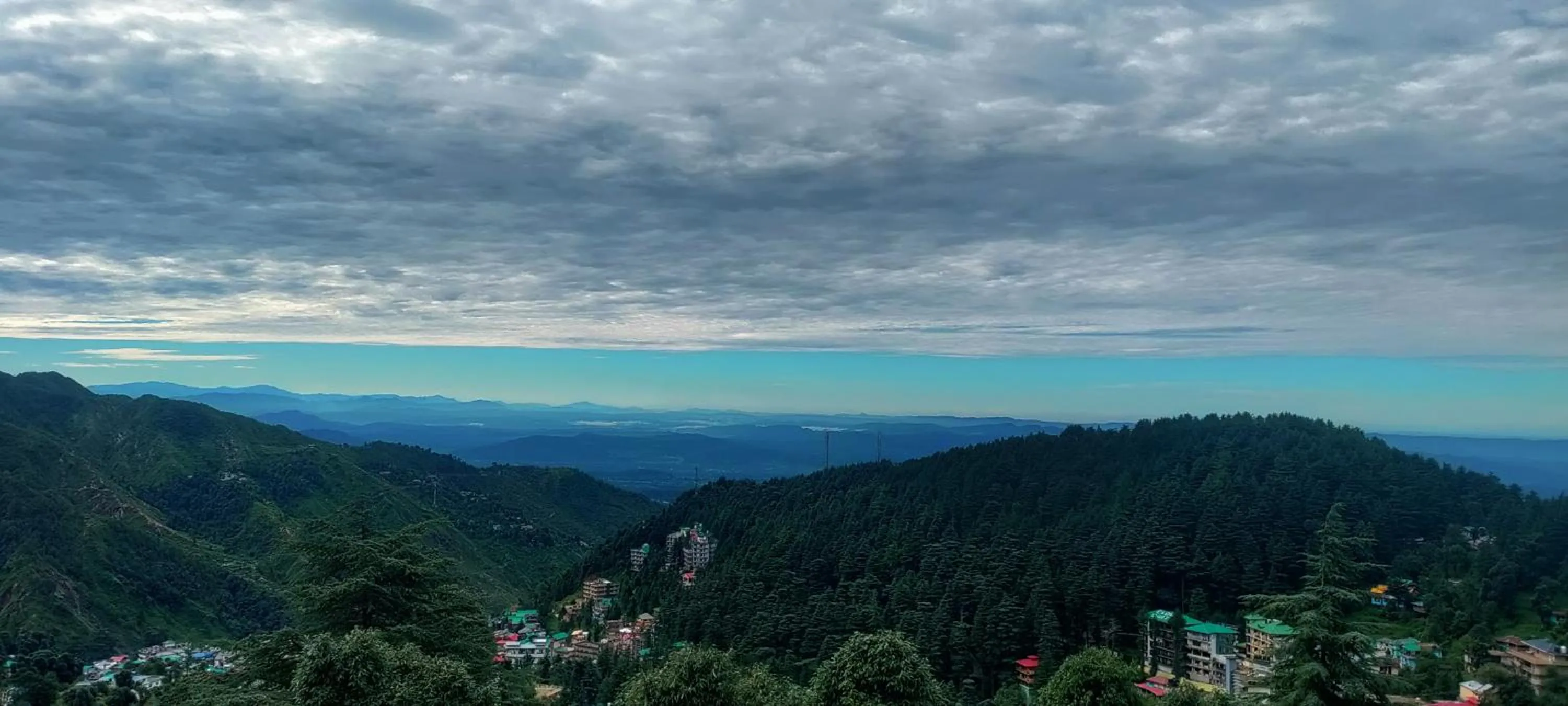 Sunset in The Unmad - Dharamkot