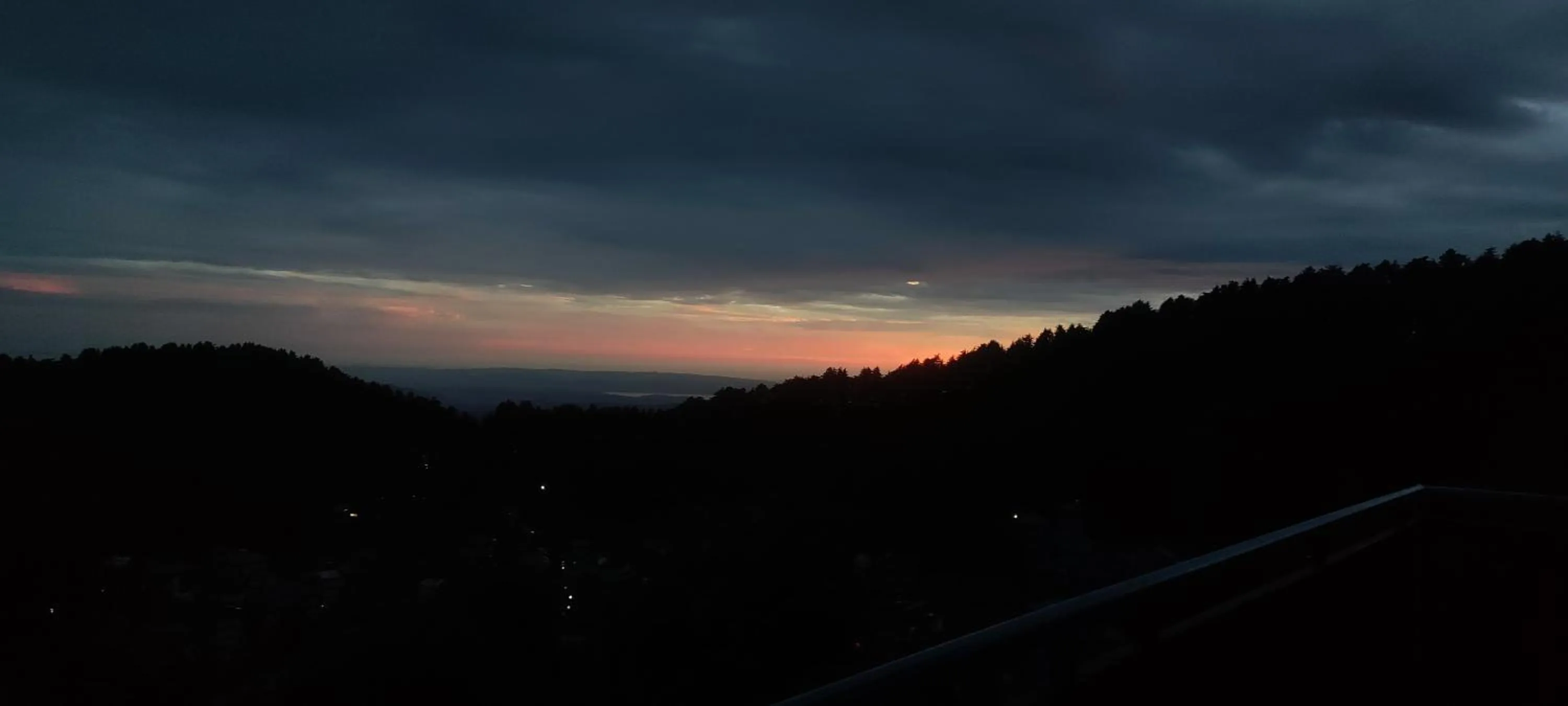 Sunset in The Unmad - Dharamkot