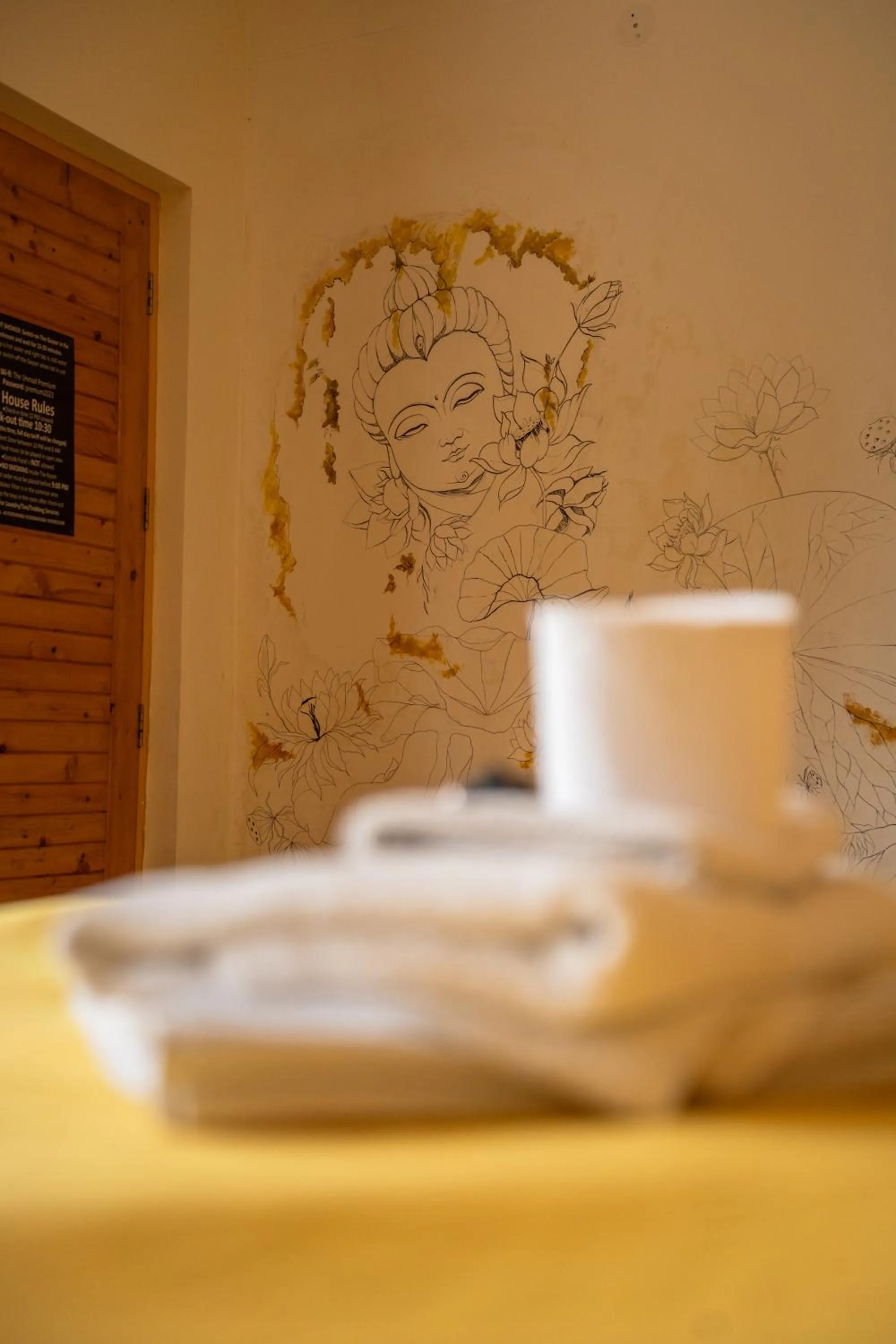 Photo of the whole room, Bed in The Unmad - Dharamkot