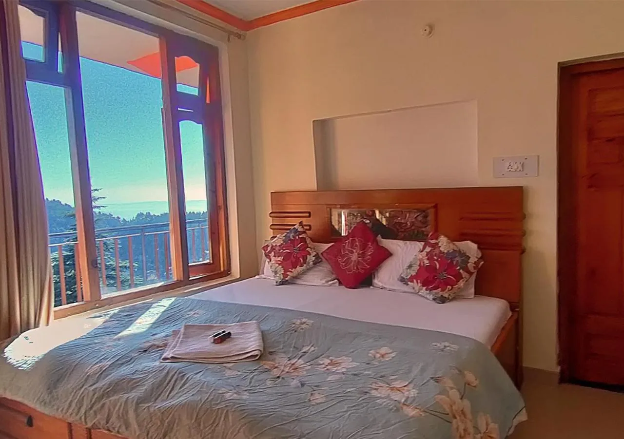 Bedroom, Bed in The Unmad - Dharamkot