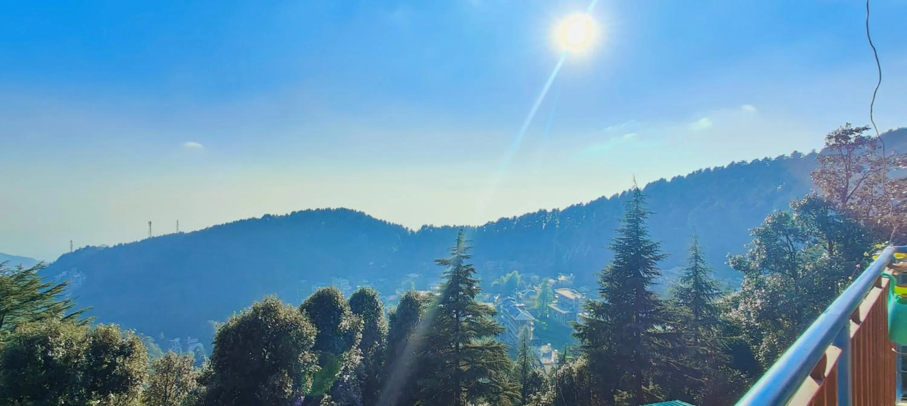 Mountain view in The Unmad - Dharamkot