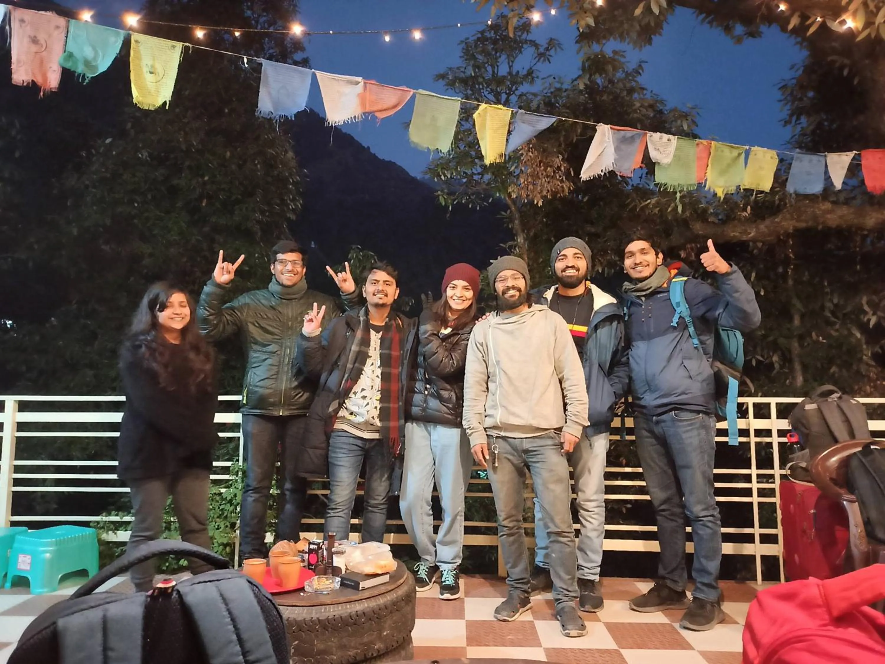 People in The Unmad - Dharamkot