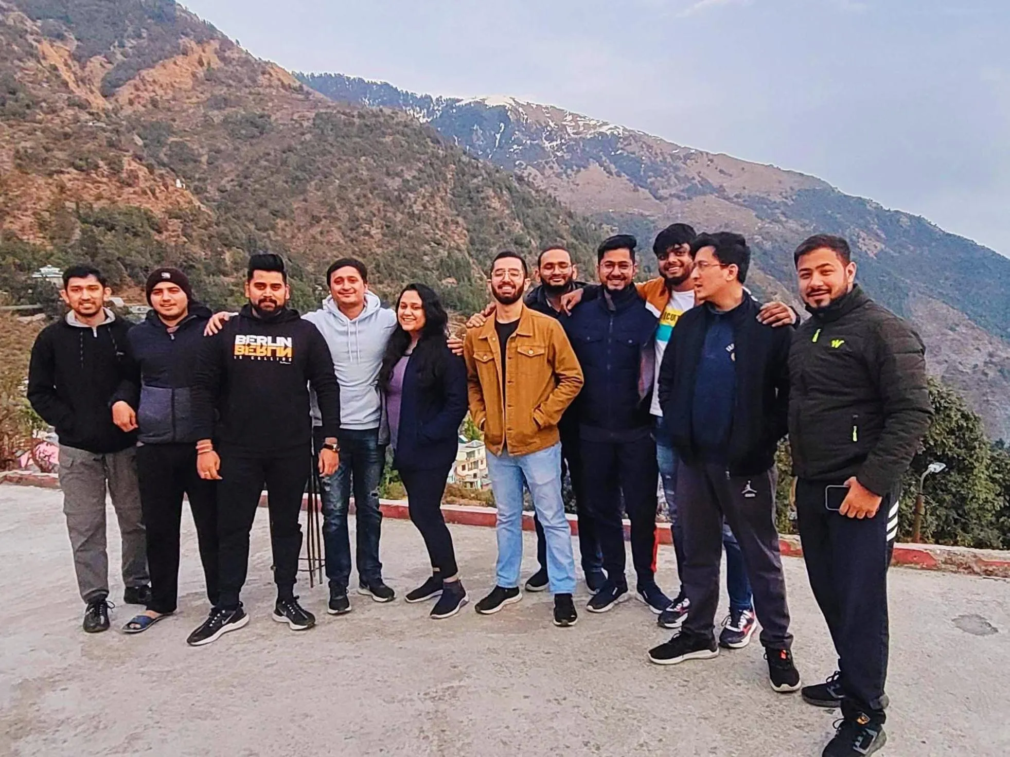 People in The Unmad - Dharamkot