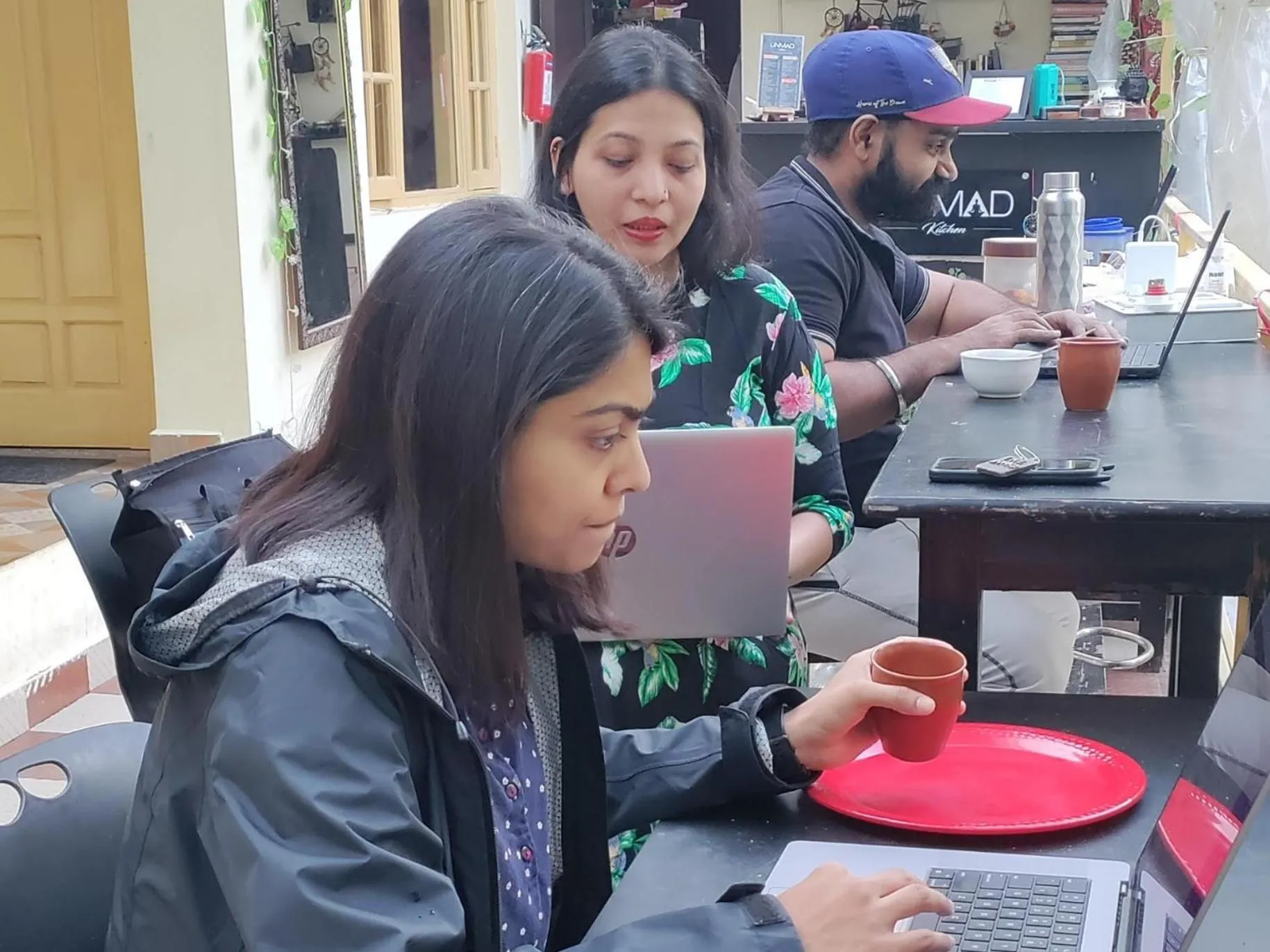 People in The Unmad - Dharamkot