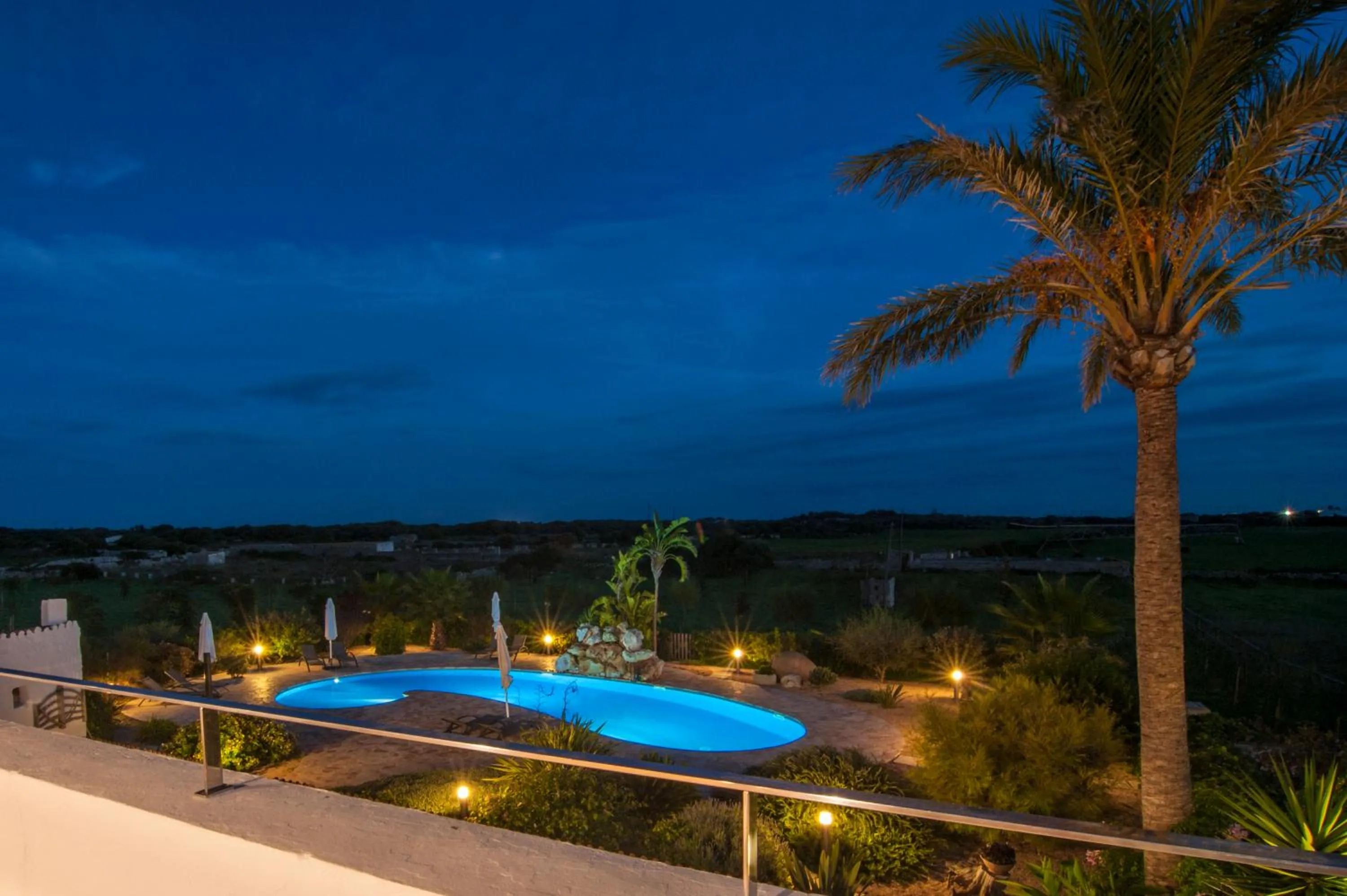 Swimming pool in Agroturismo Son Juaneda