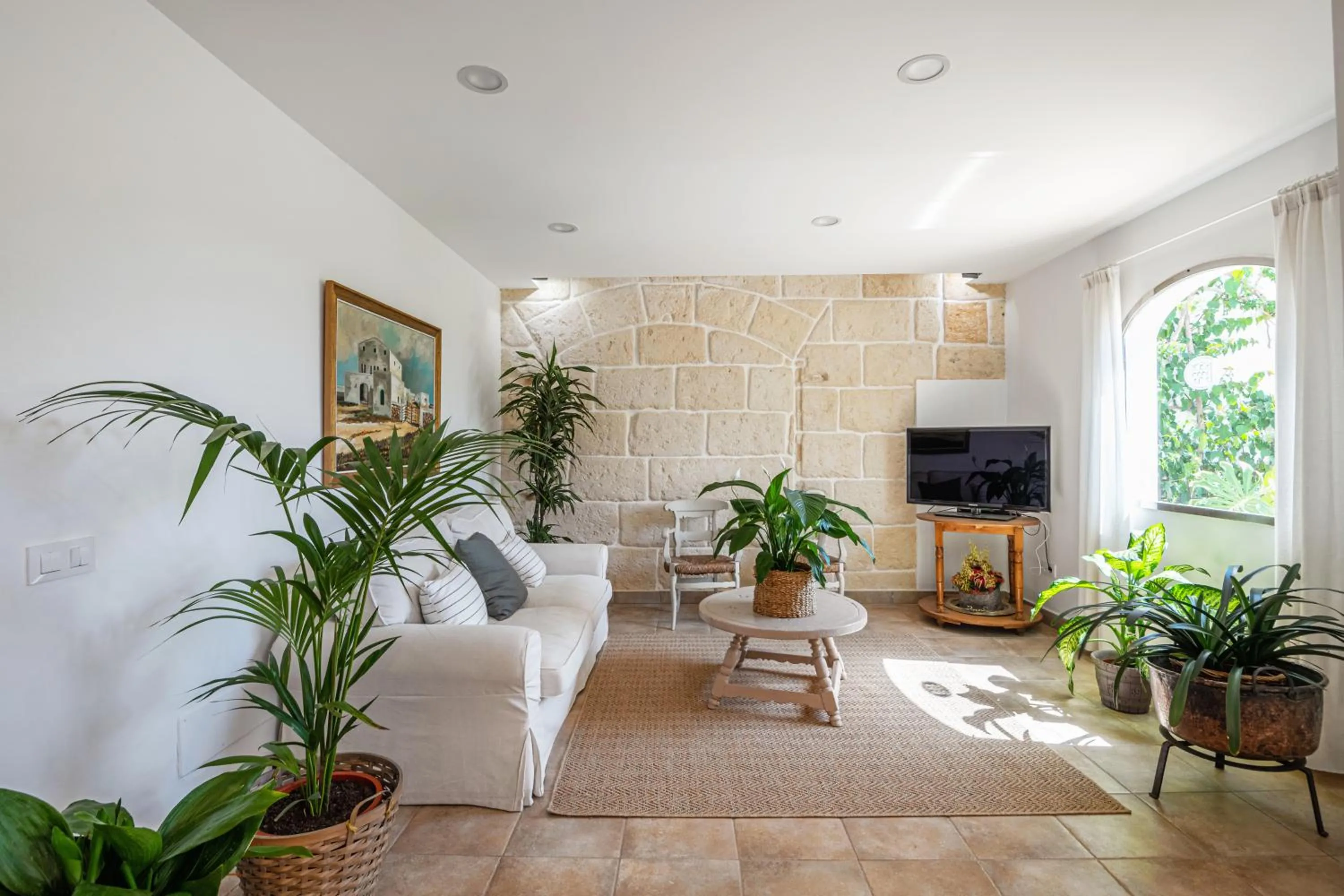 Communal lounge/ TV room in Agroturismo Son Juaneda