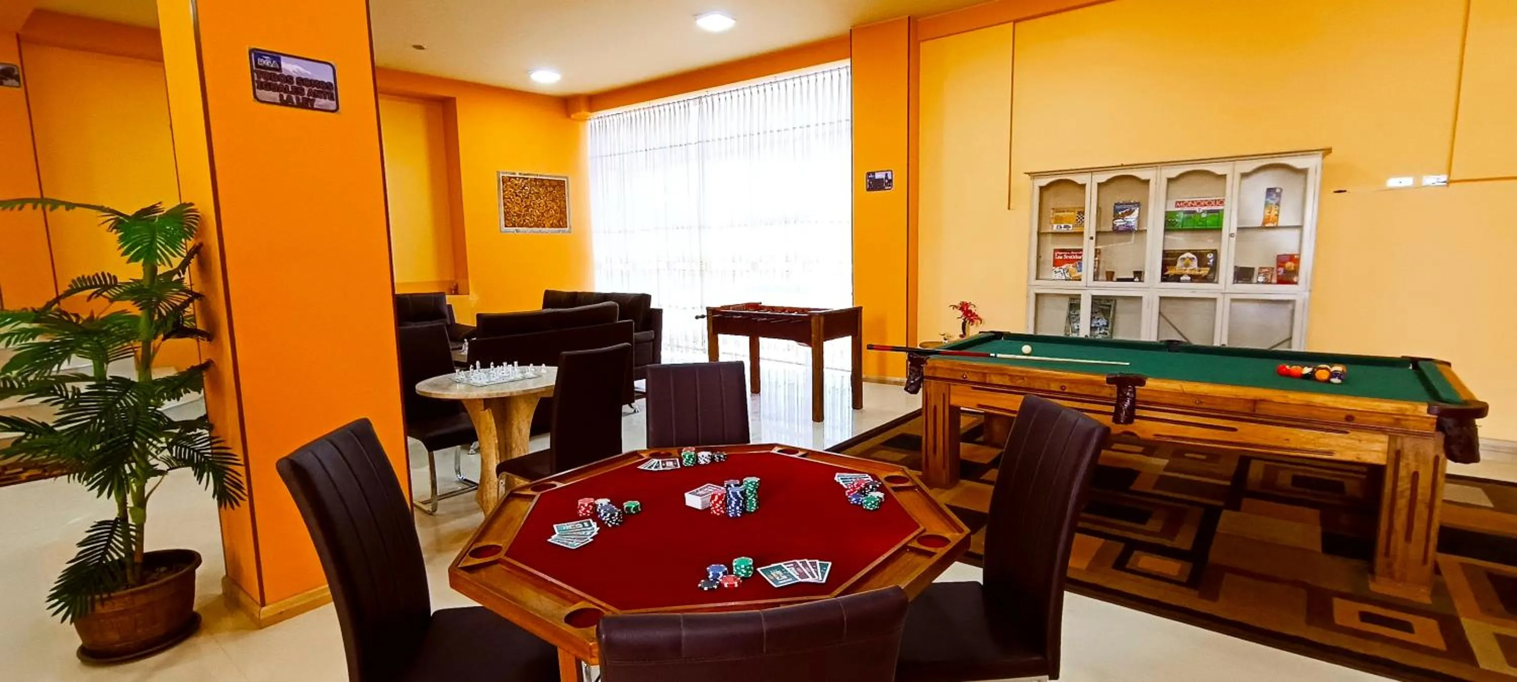 Game Room in Hotel Gran Aurum