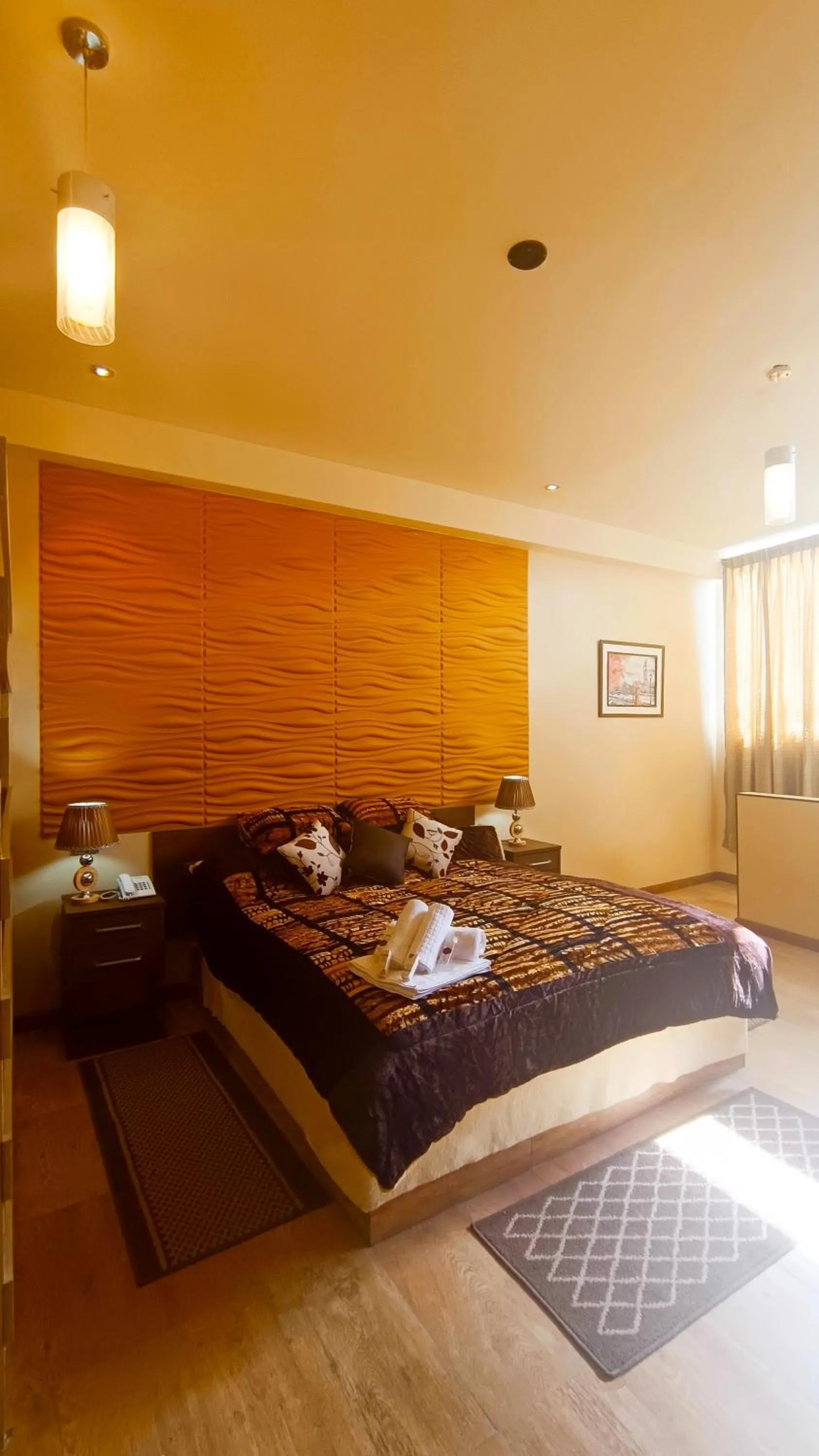 Bed in Hotel Gran Aurum