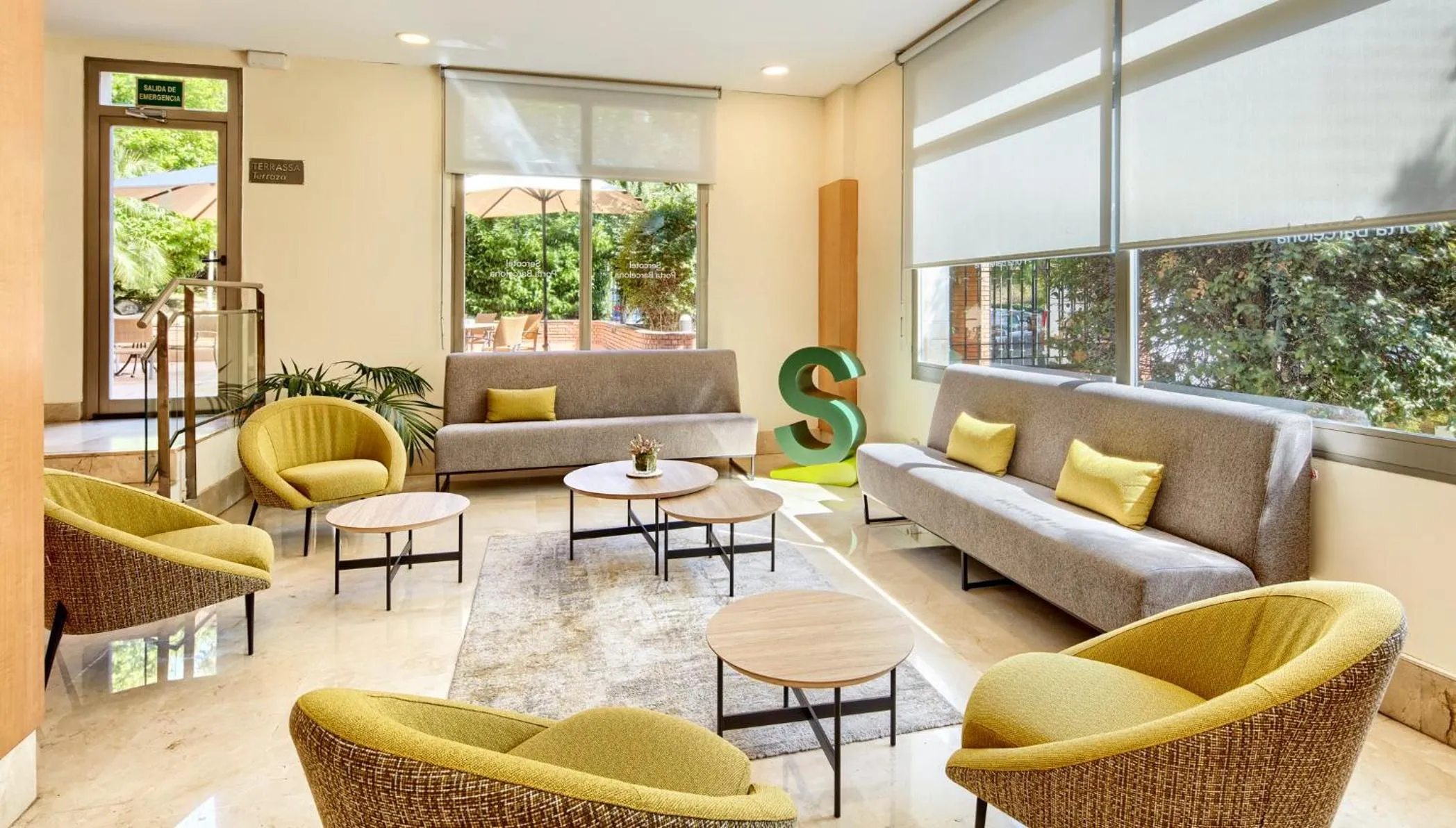 Decorative detail in Sercotel Porta Barcelona