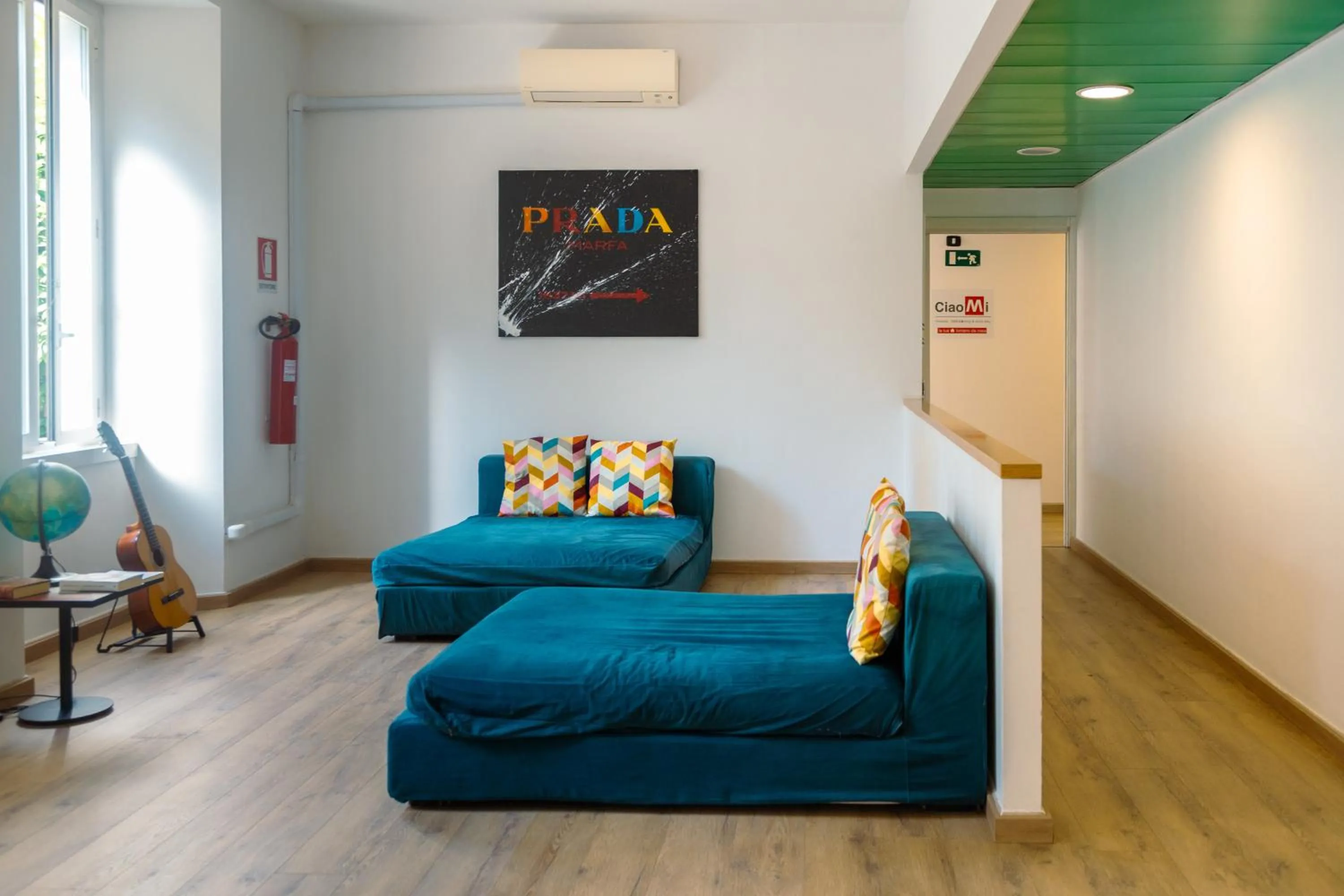 Living room, Bed in CiaoMi - Hostel & Long Stay - Milano Niguarda & Bicocca