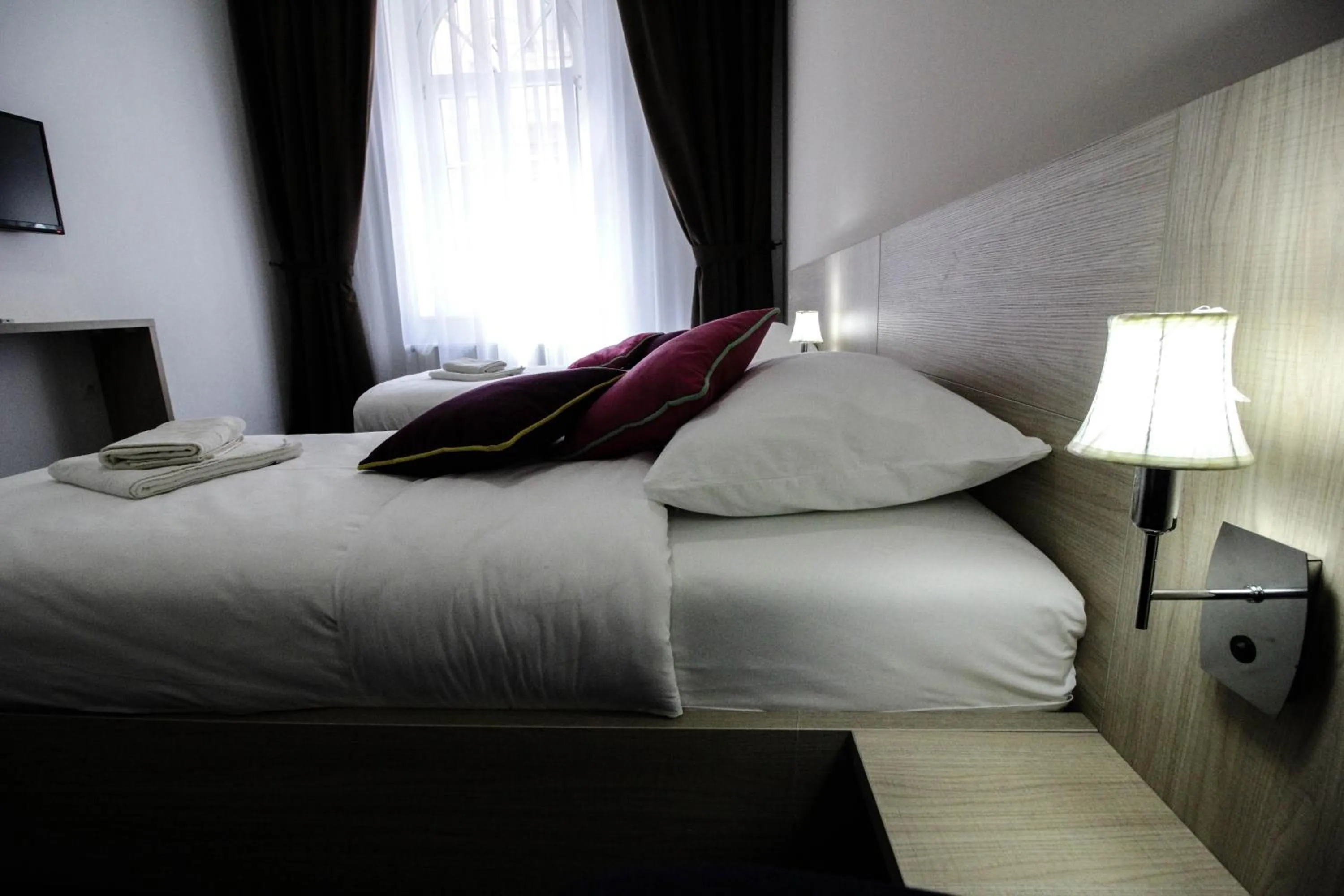 Bed in Hotel Story