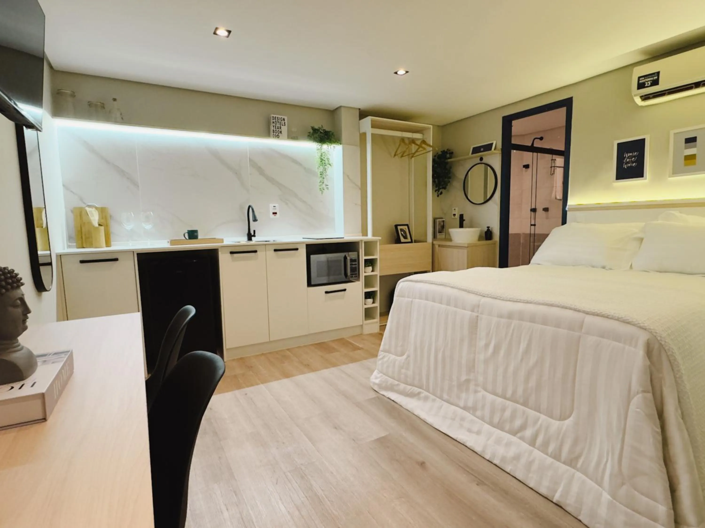 Bed in Apê Paulista Alameda Santos