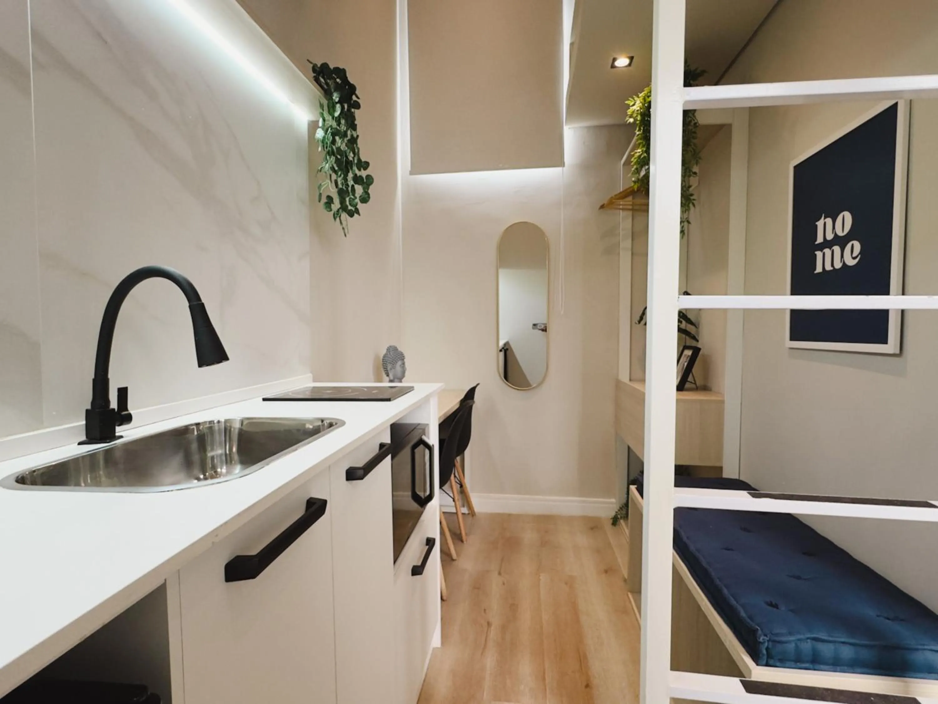 Kitchen or kitchenette in Apê Paulista Alameda Santos