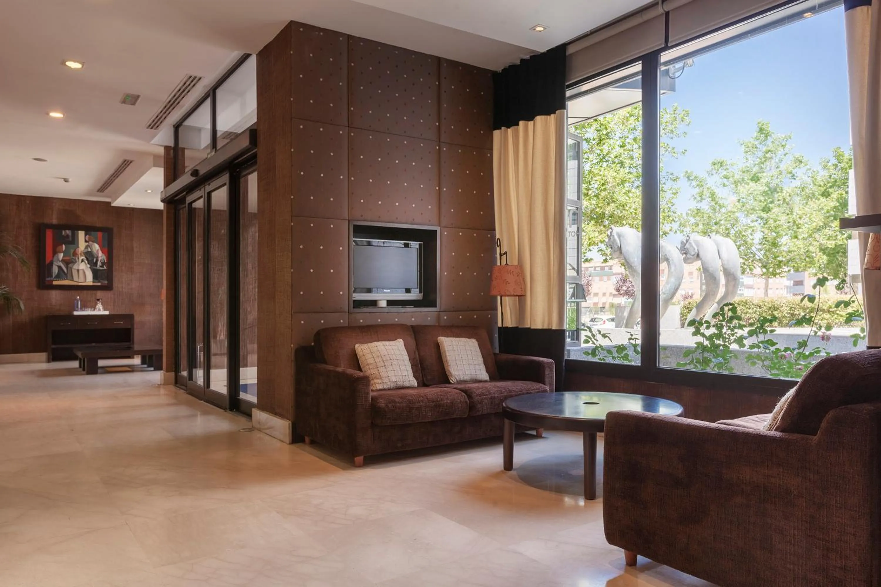 Lobby or reception in Hotel SB Express Madrid Norte