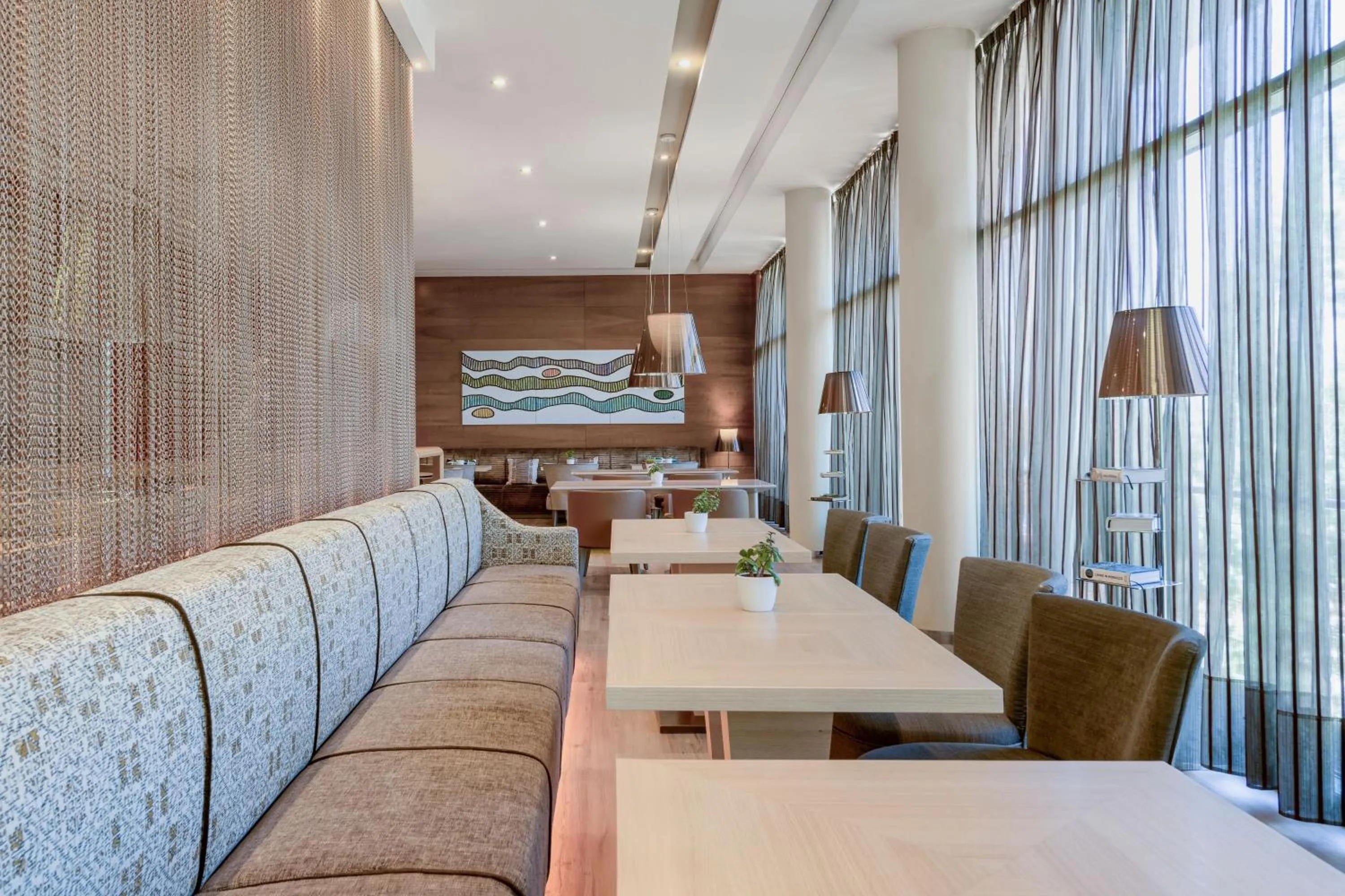 Lounge or bar in AC Hotel Guadalajara by Marriott, Spain