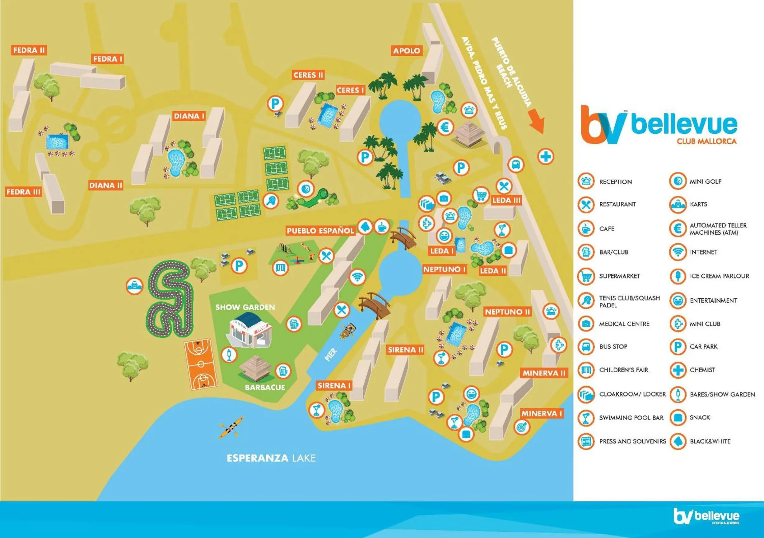 Property building in BelleVue Club